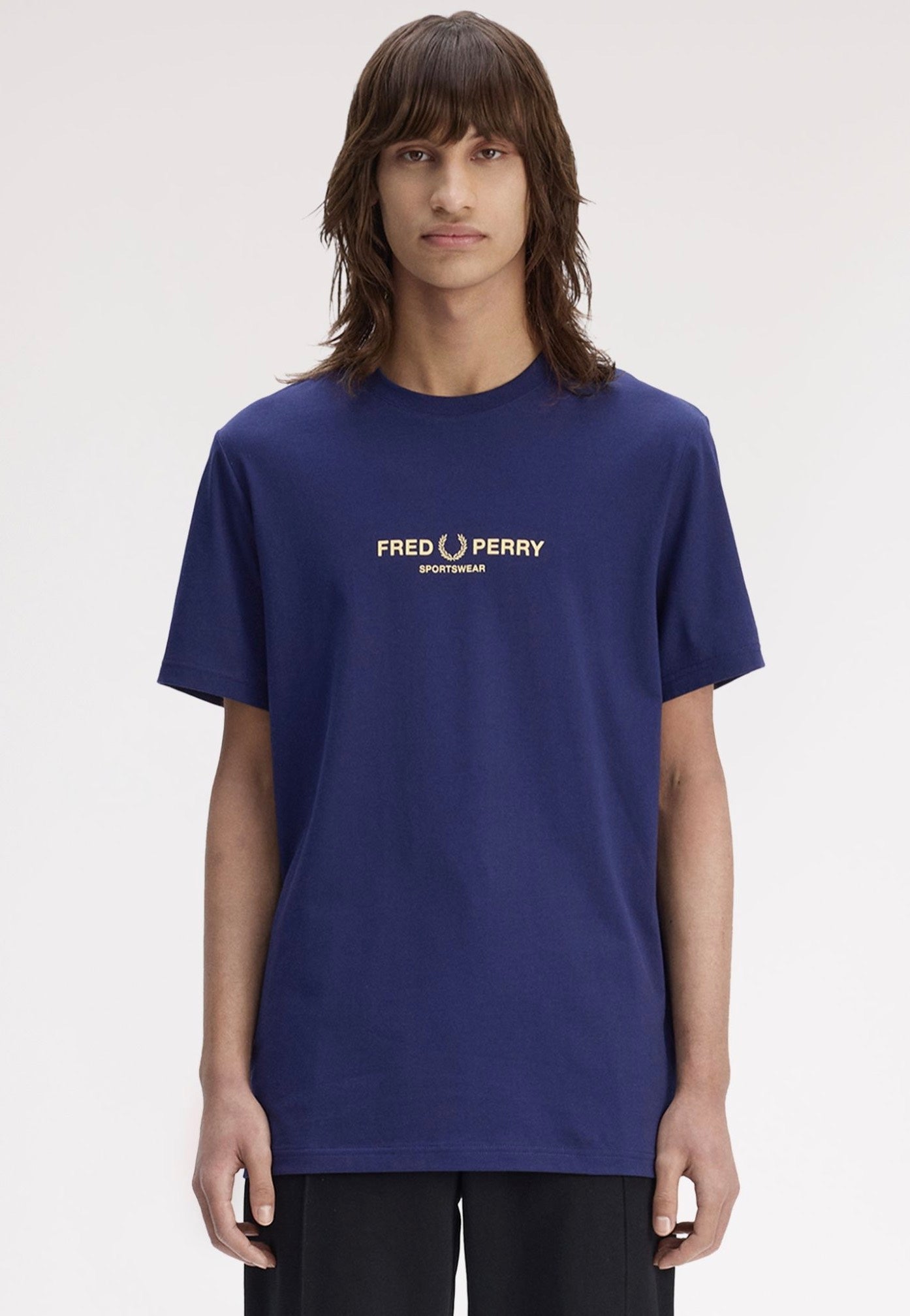 Fred Perry - Fred Perry Sportswear French Navy - T-Shirt | Men-Image