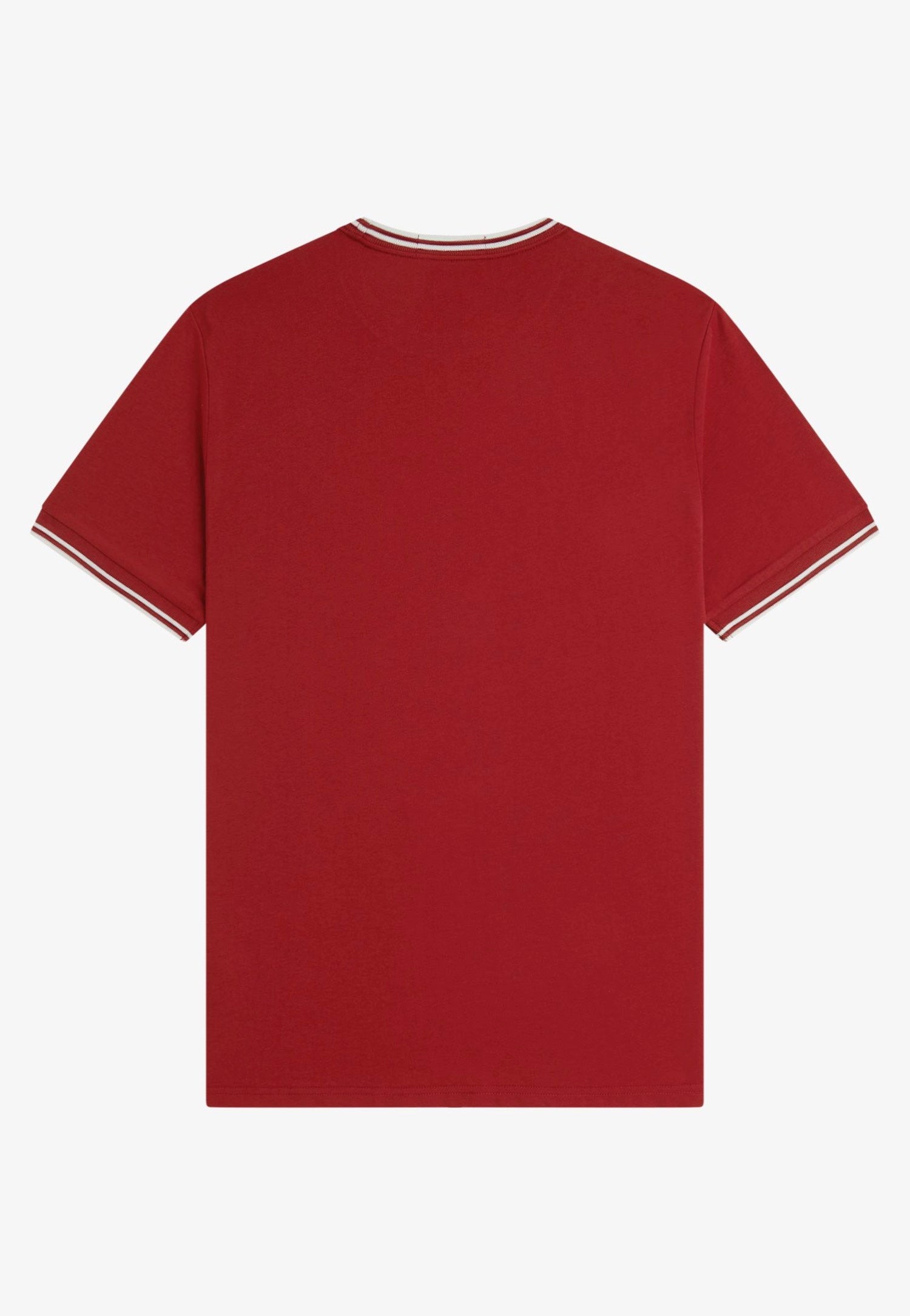 Fred Perry - Twin Tipped Burnt Red/Snow White - T-Shirt | Men-Image