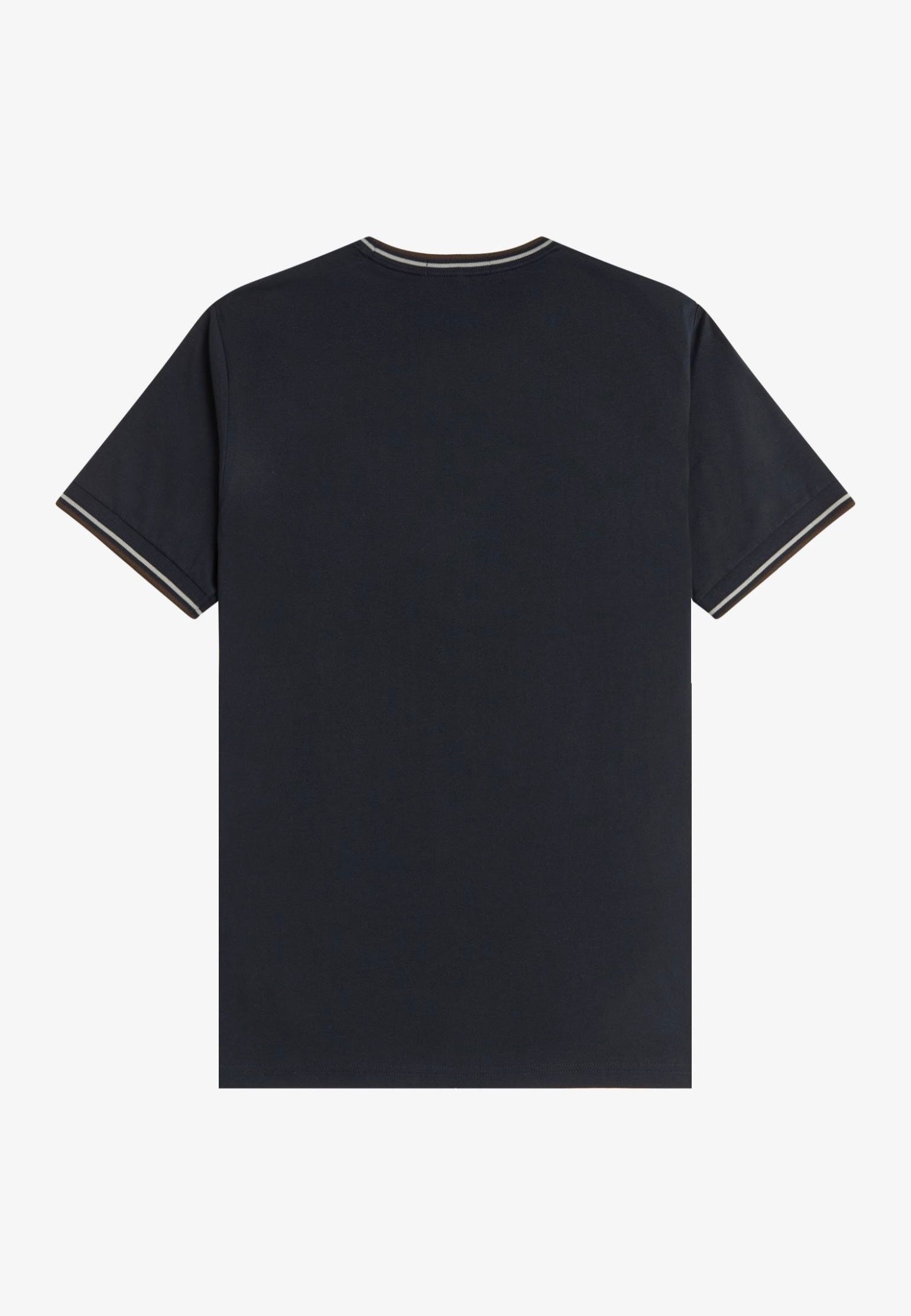Fred Perry - Twin Tipped Navy/Warm Oat/Burnt Tobacco - T-Shirt | Men-Image