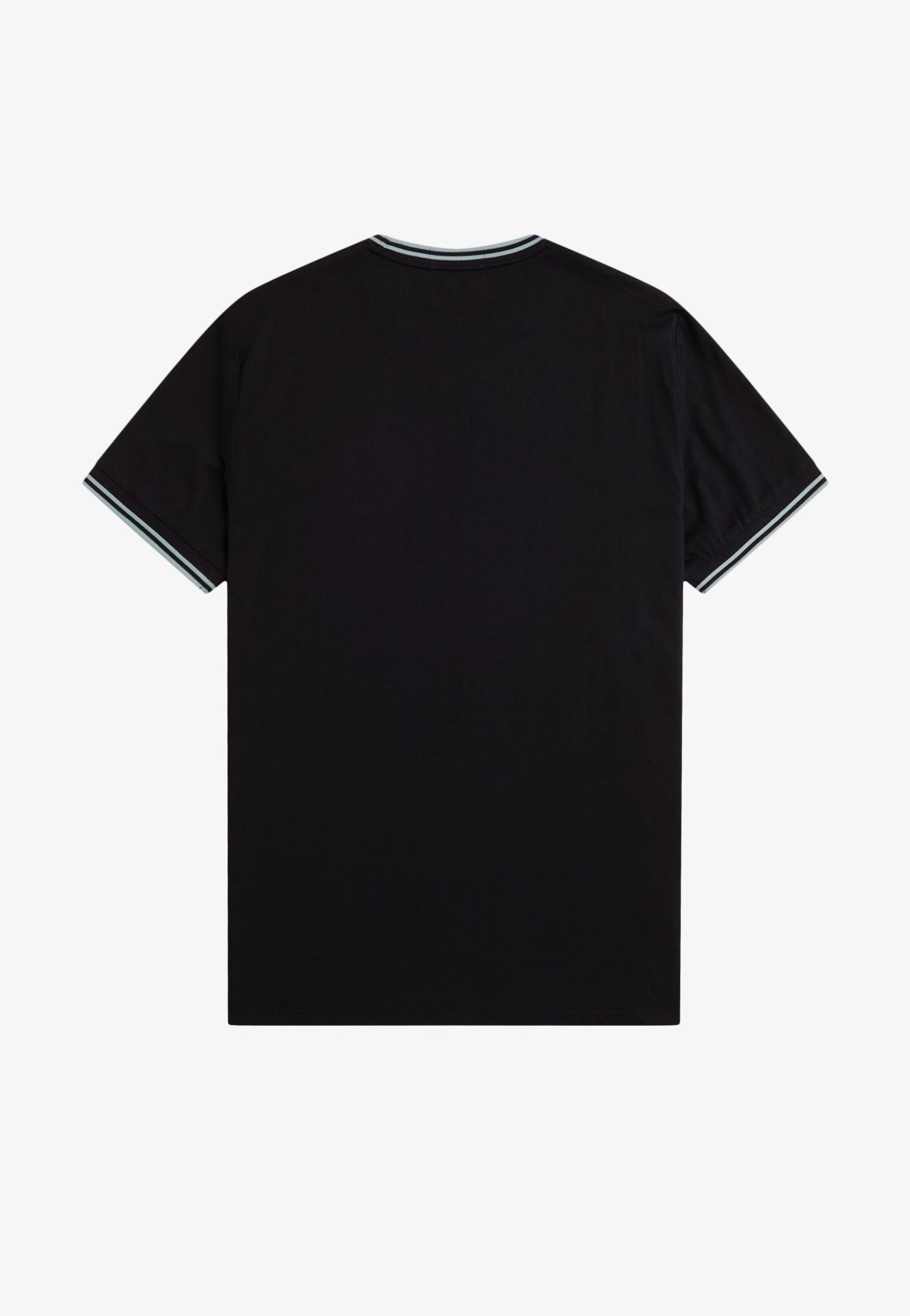 Fred Perry - Twin Tipped Black/Silverblue - T-Shirt | Men-Image