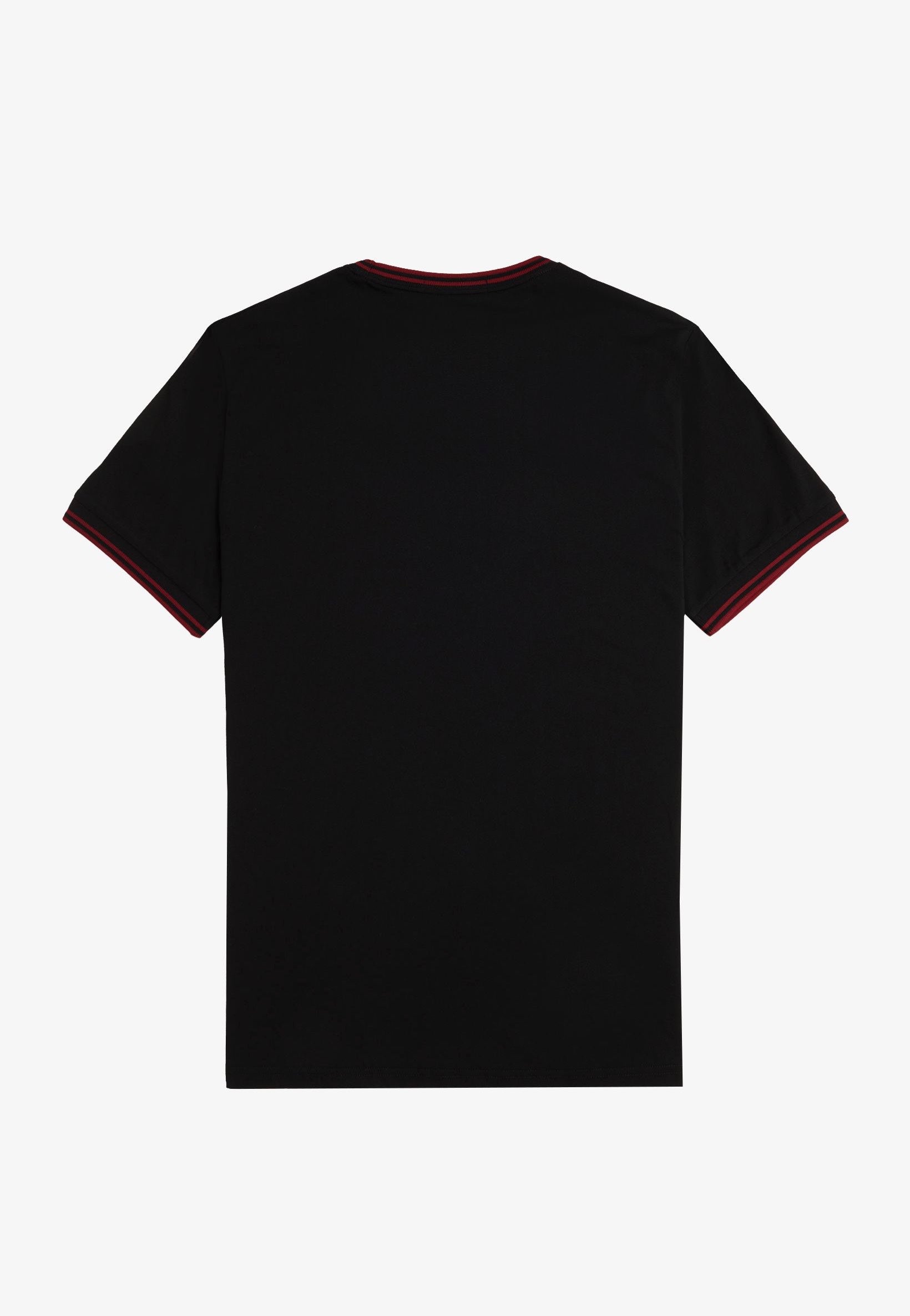 Fred Perry - Twin Tipped Black/Burnt Red - T-Shirt | Men-Image