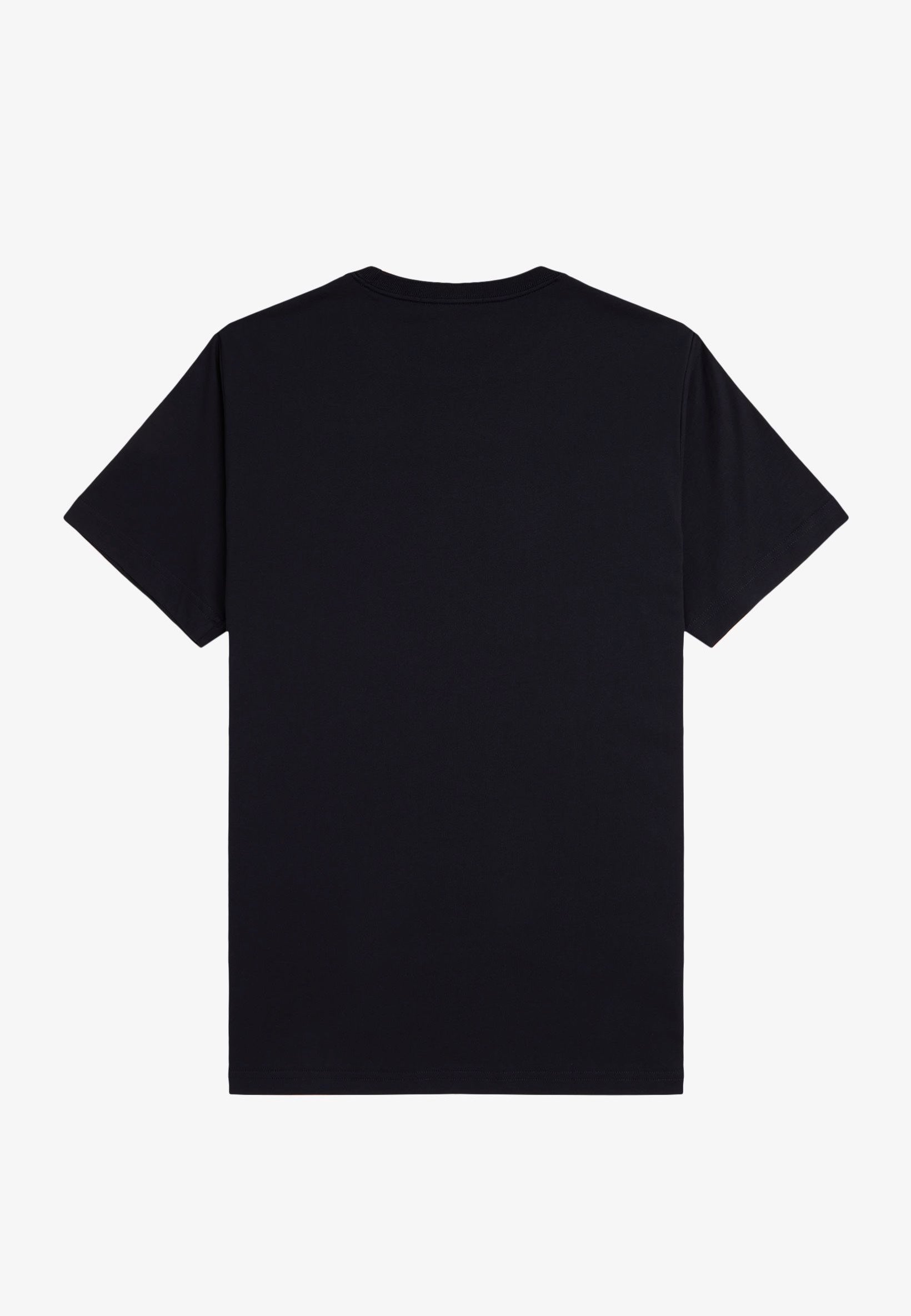 Fred Perry - Crew Neck Navy/Honeycomb - T-Shirt | Men-Image