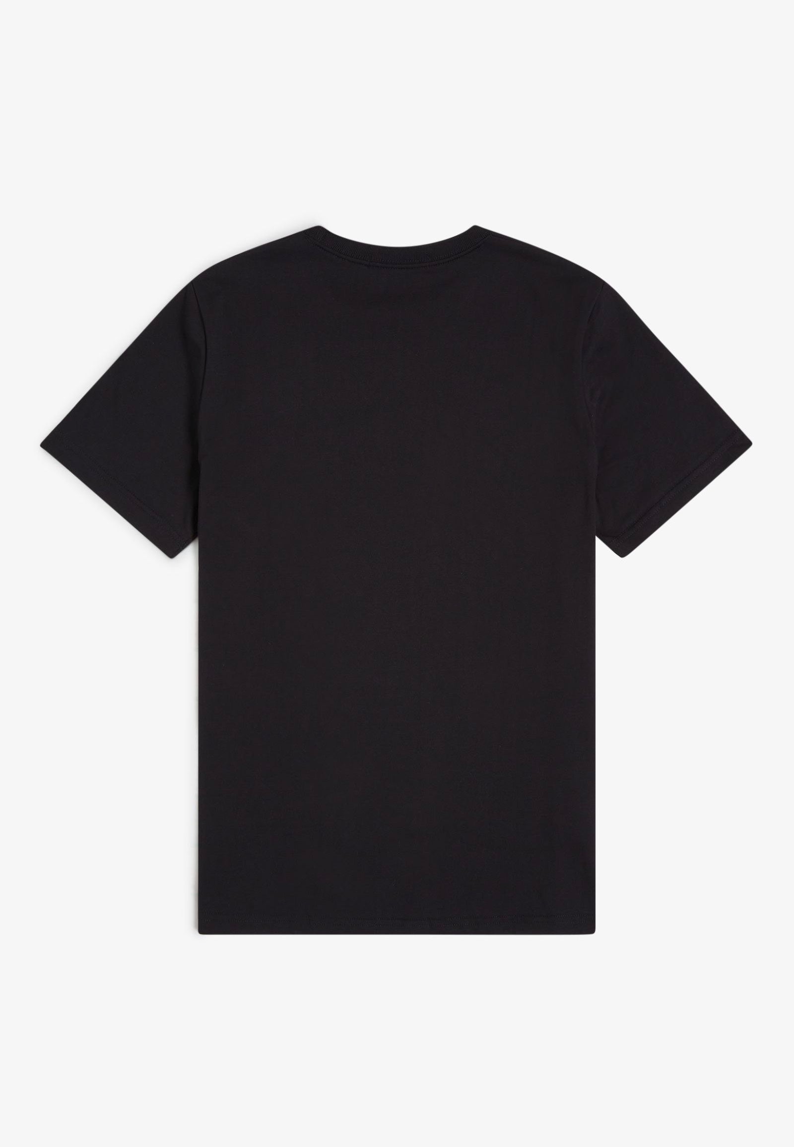 Fred Perry - Crew Neck Black - T-Shirt | Men-Image