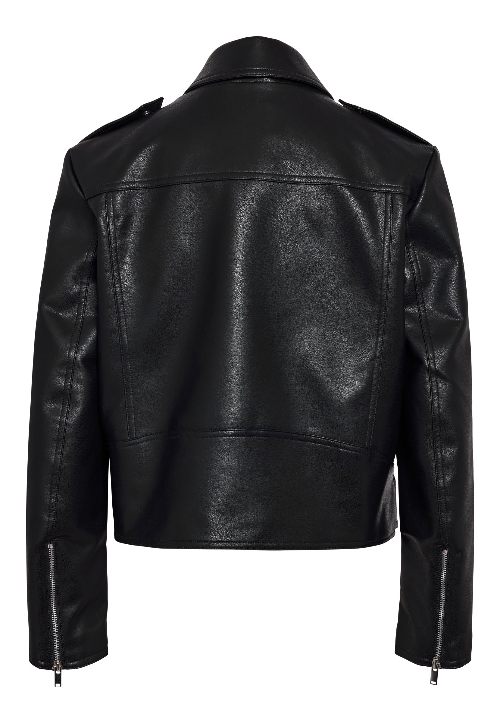 Noisy May - Rocket Biker Black - Leather Jacket | Women-Image