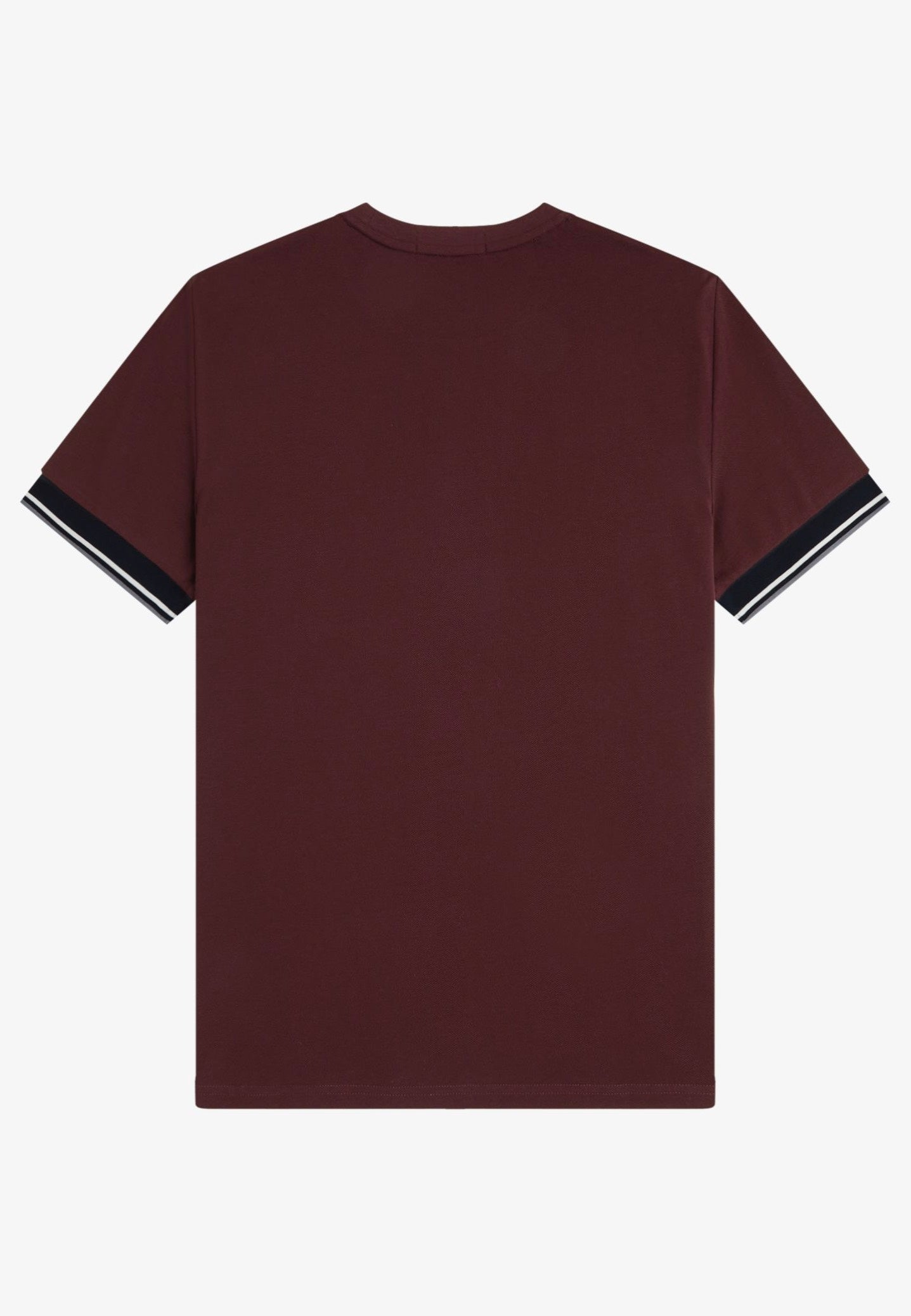 Fred Perry - Twin Tipped Cuff Oxblood - T-Shirt | Men-Image