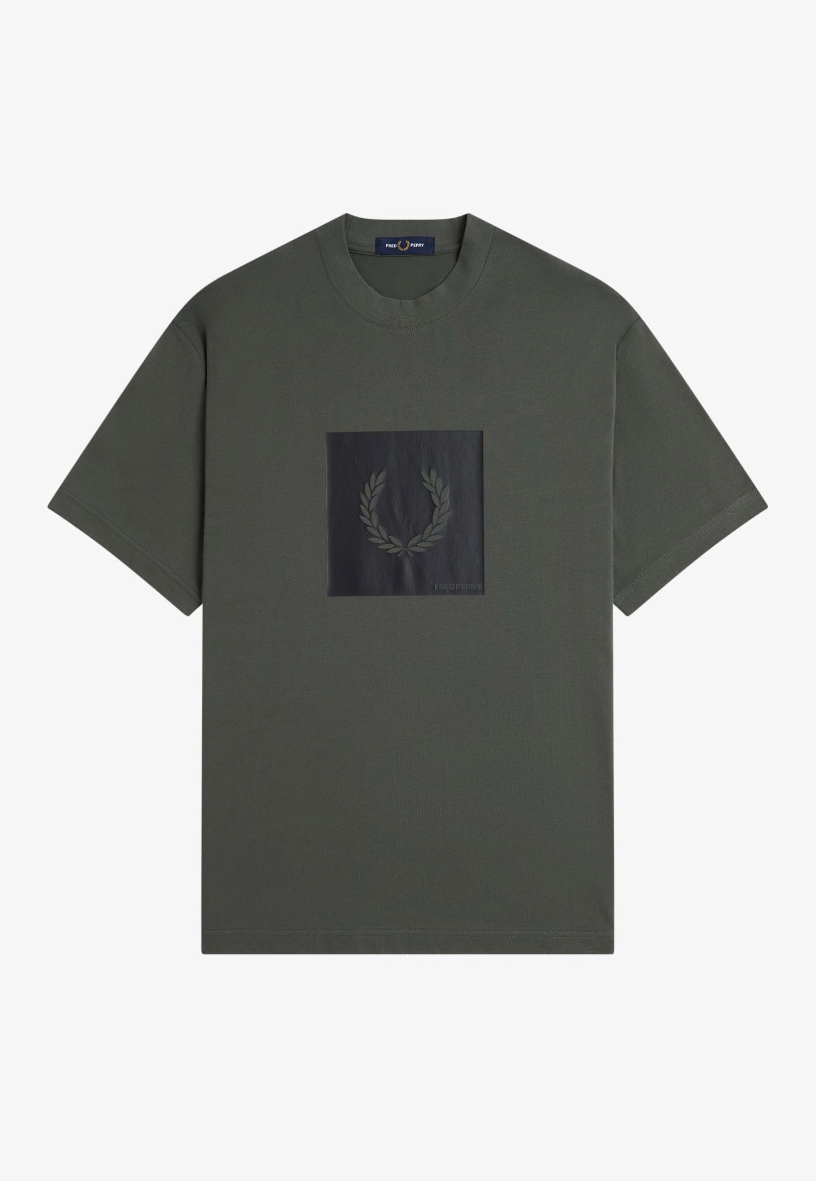 Fred Perry - Box Graphic Field Green - T-Shirt | Men-Image