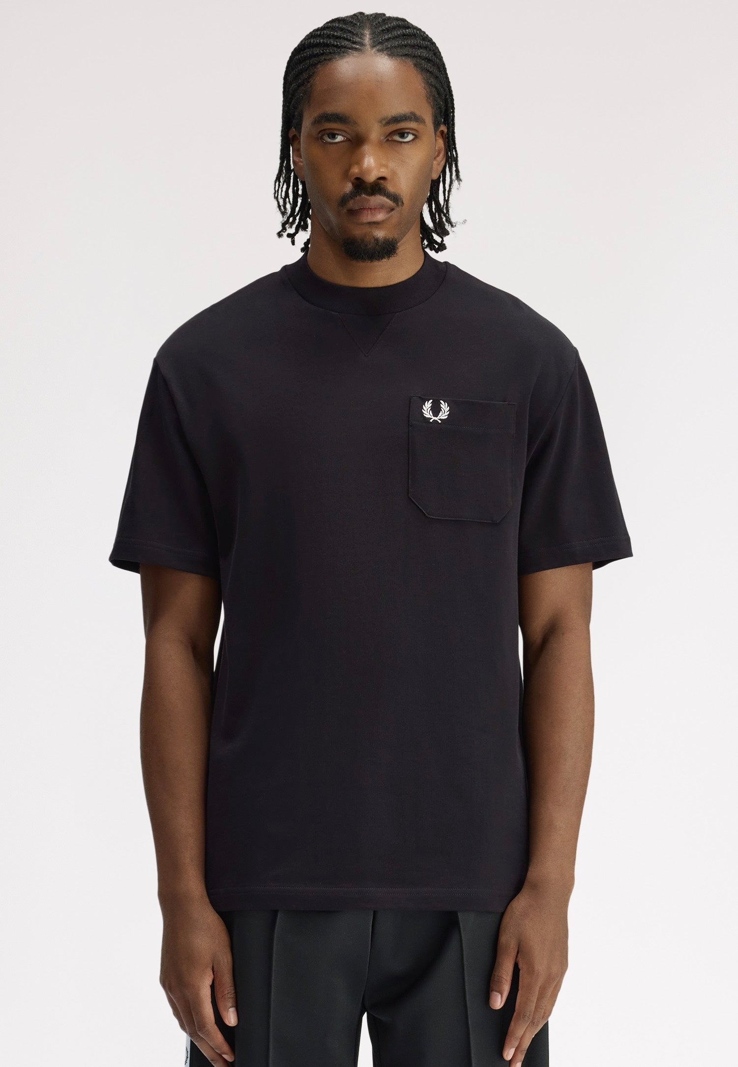 Fred Perry - Pocket Detail Black - T-Shirt | Men-Image