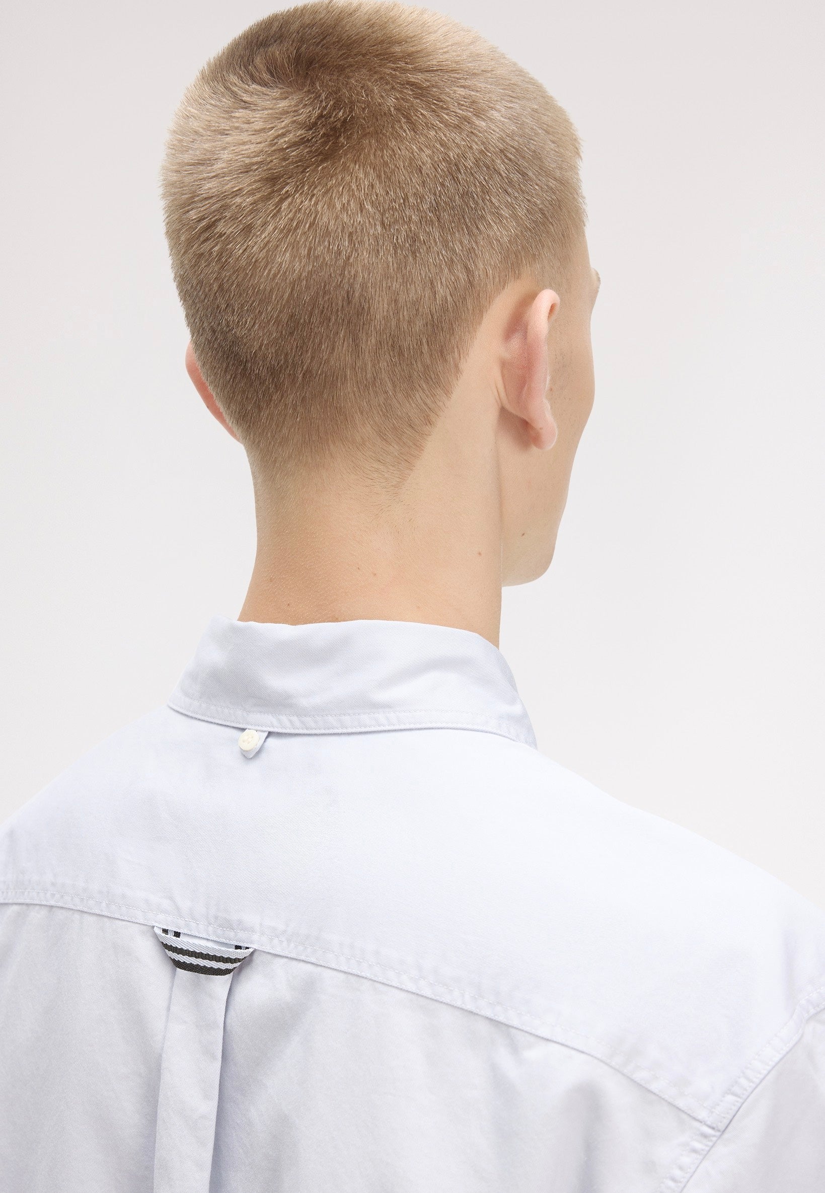 Fred Perry - Relaxed Washed Twill Dusky Blue - Shirt | Men-Image
