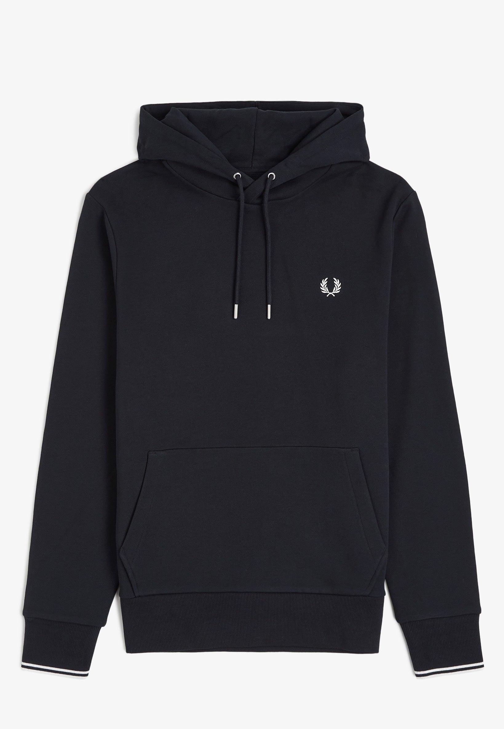 Fred Perry - Tipped Hooded Navy - Hoodie | Men-Image
