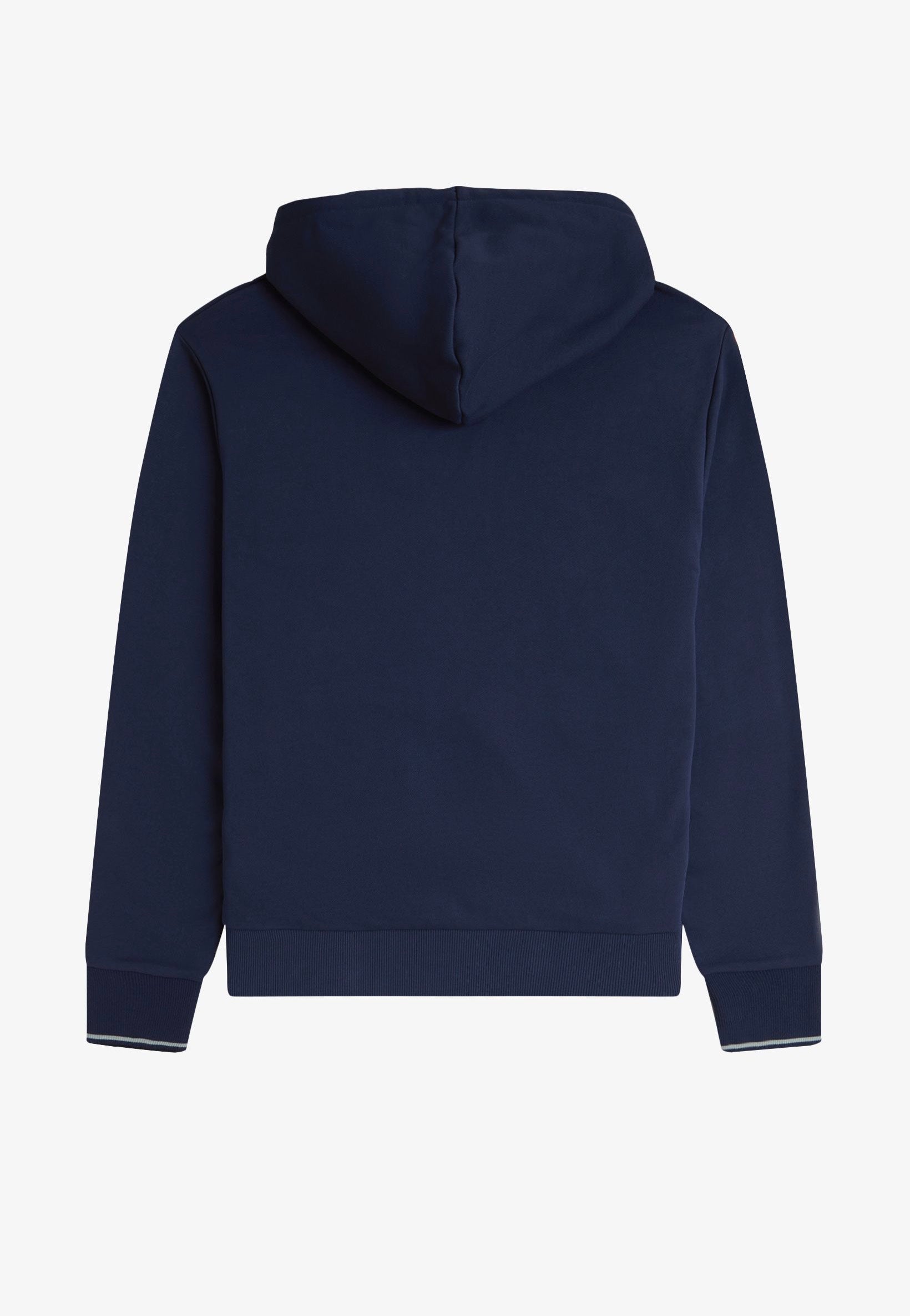 Fred Perry - Tipped Hooded Tennis Blue - Hoodie | Men-Image