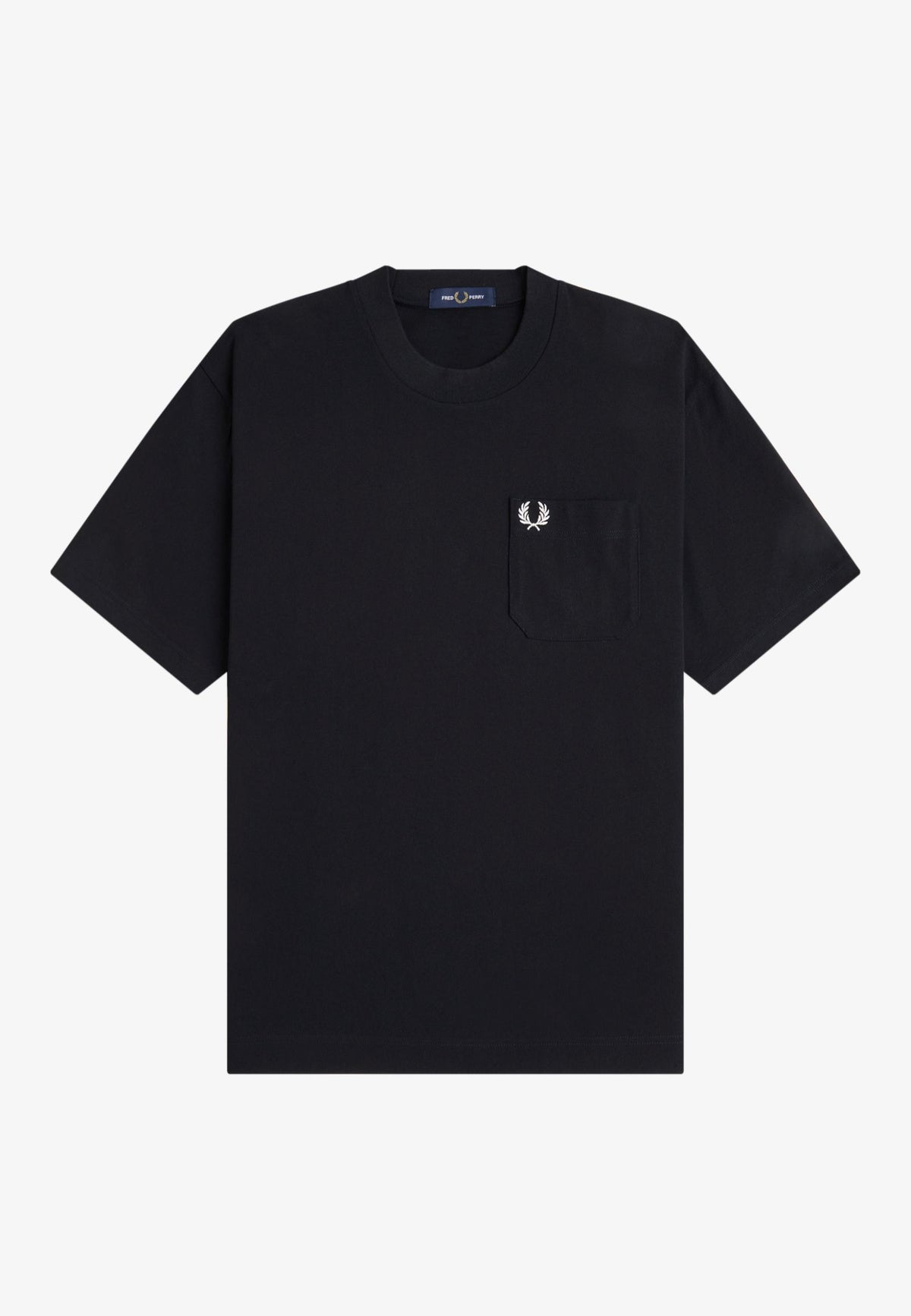 Fred Perry Relaxed Black T-paita | Men-Image