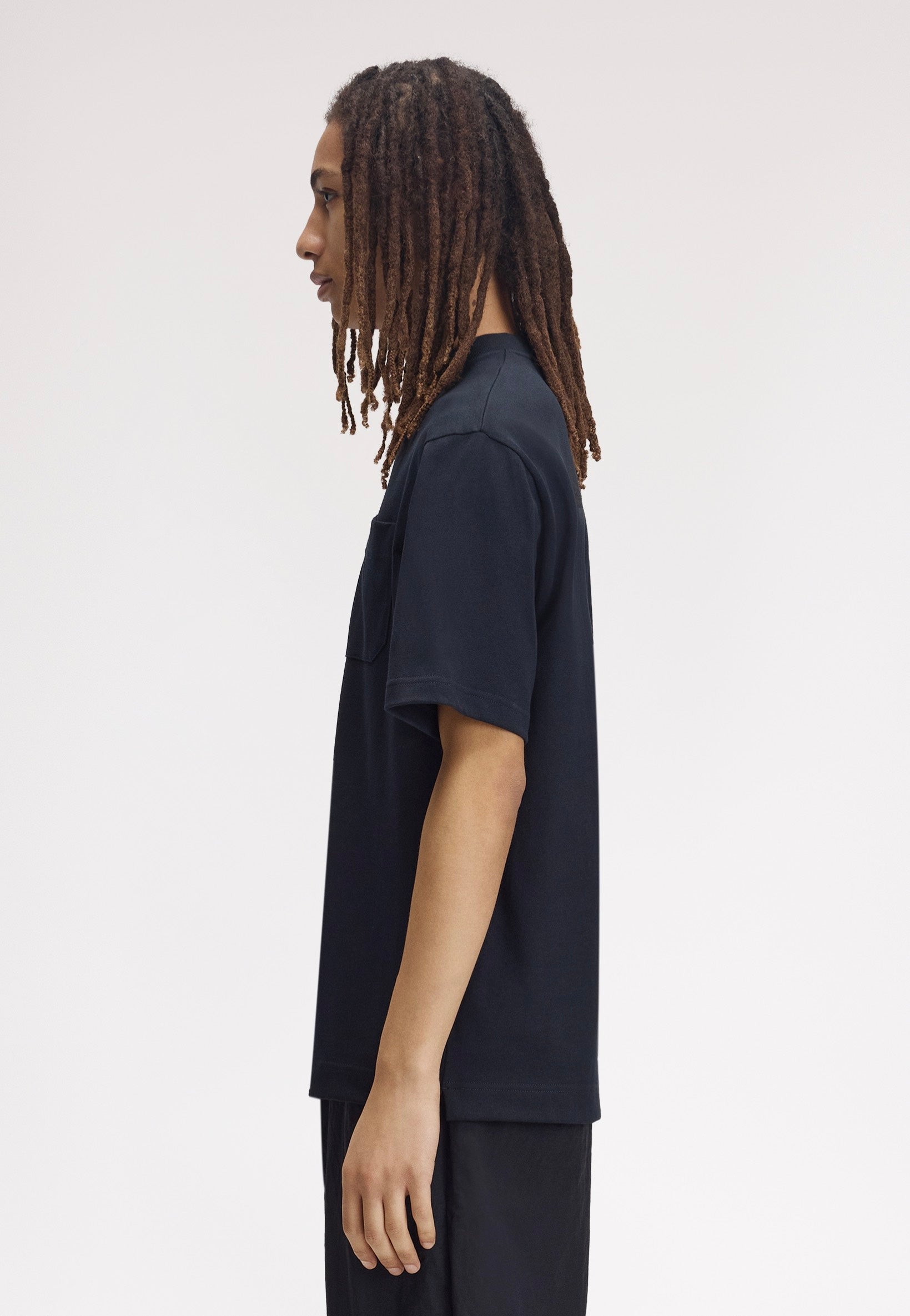 Fred Perry - Relaxed Navy - T-Shirt | Men-Image