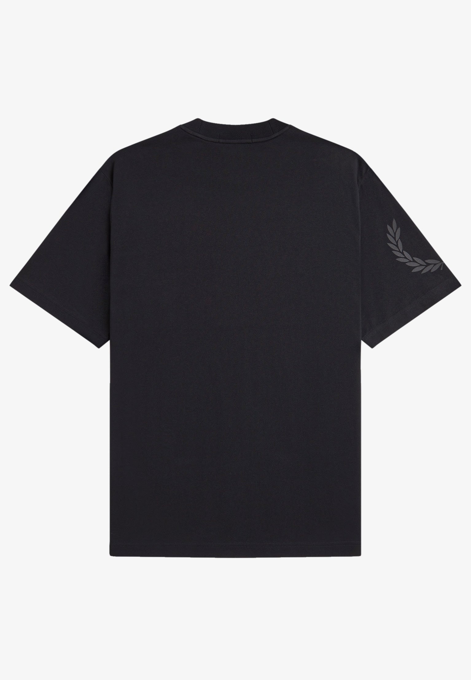 Fred Perry - Reflective Laurel Wreath Black - T-Shirt | Men-Image