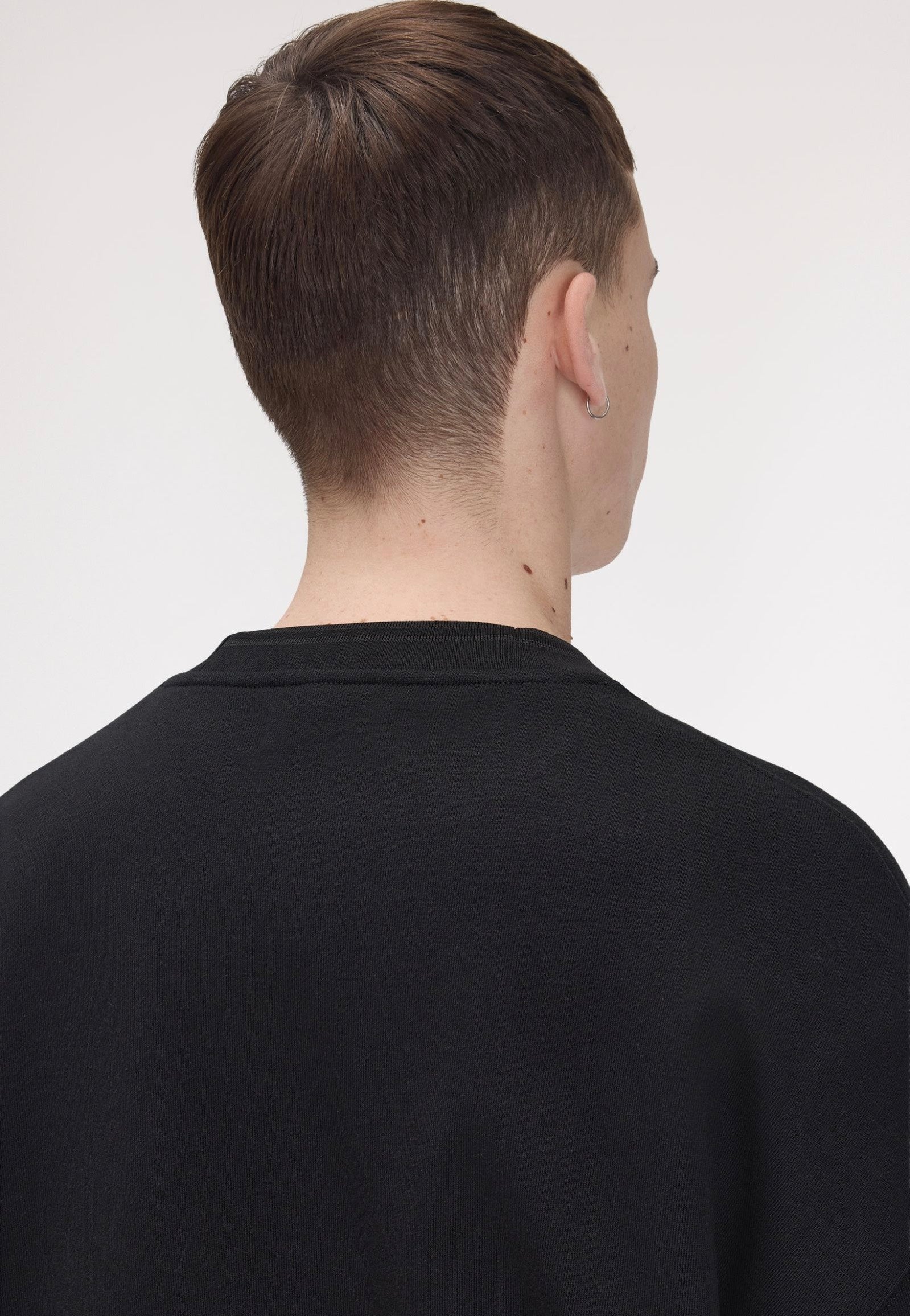 Fred Perry - Oversized Tipped Black - Sweater | Men-Image