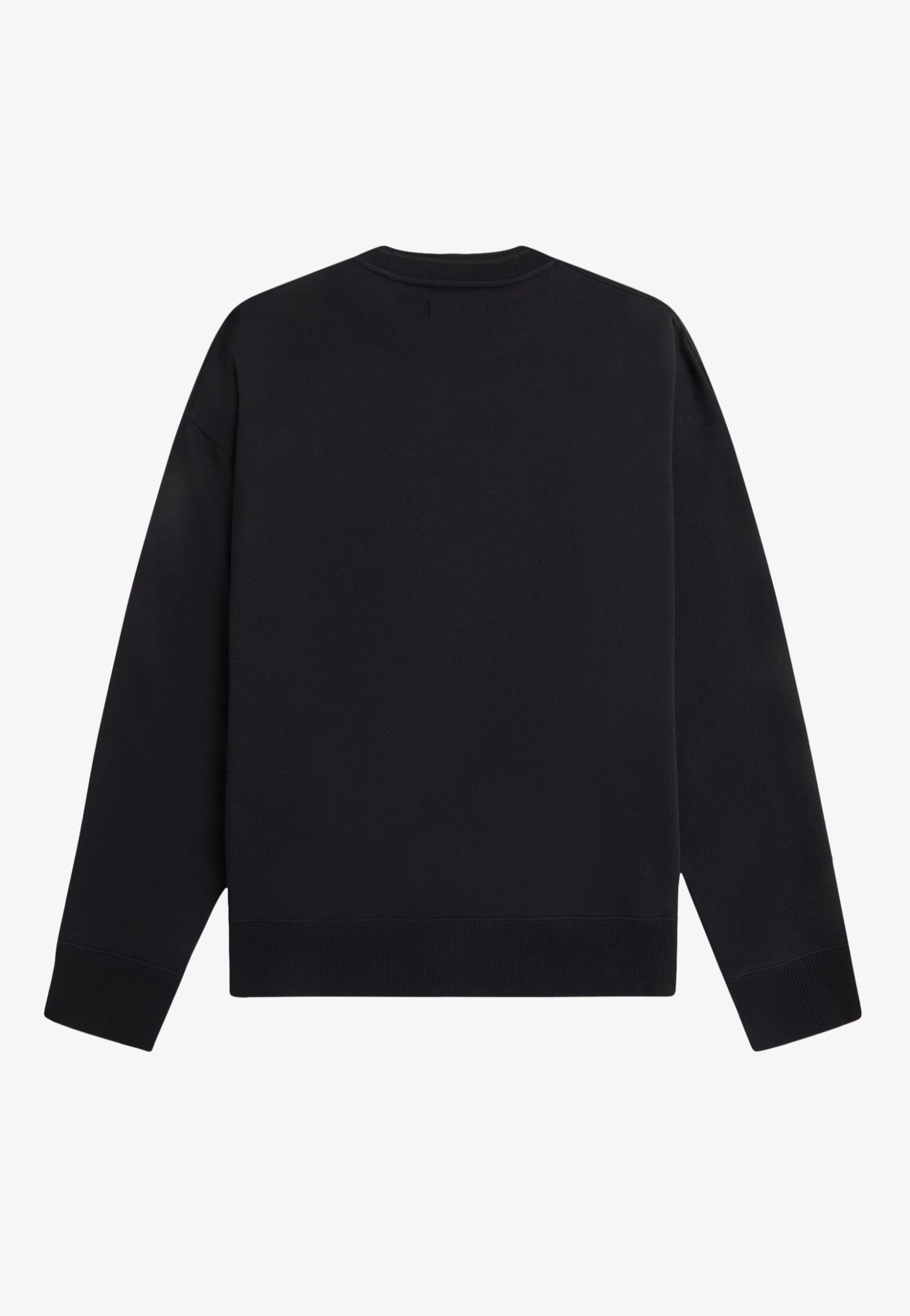 Fred Perry - Oversized Tipped Black - Sweater | Men-Image