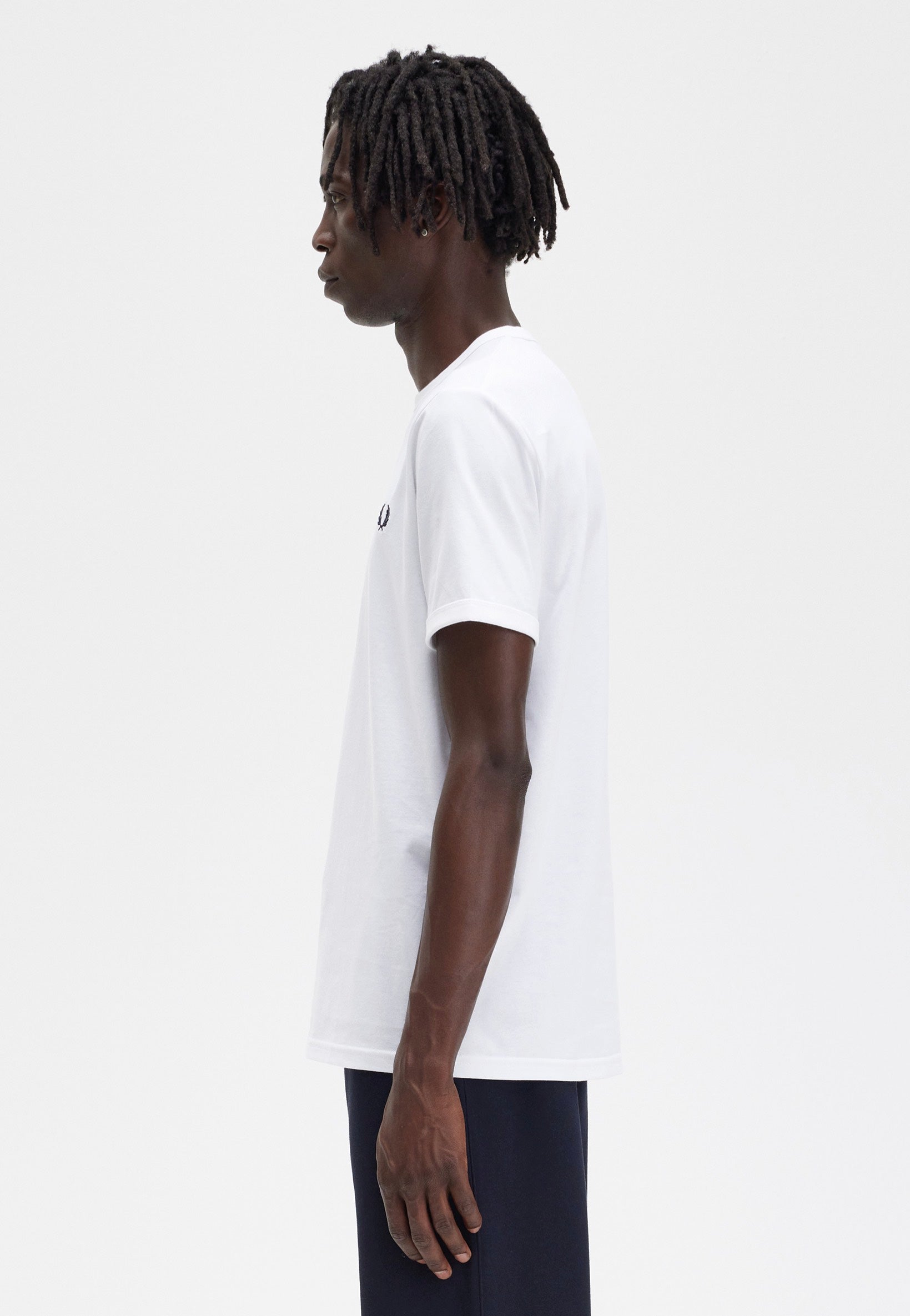 Fred Perry - Ringer White - T-Shirt | Men-Image