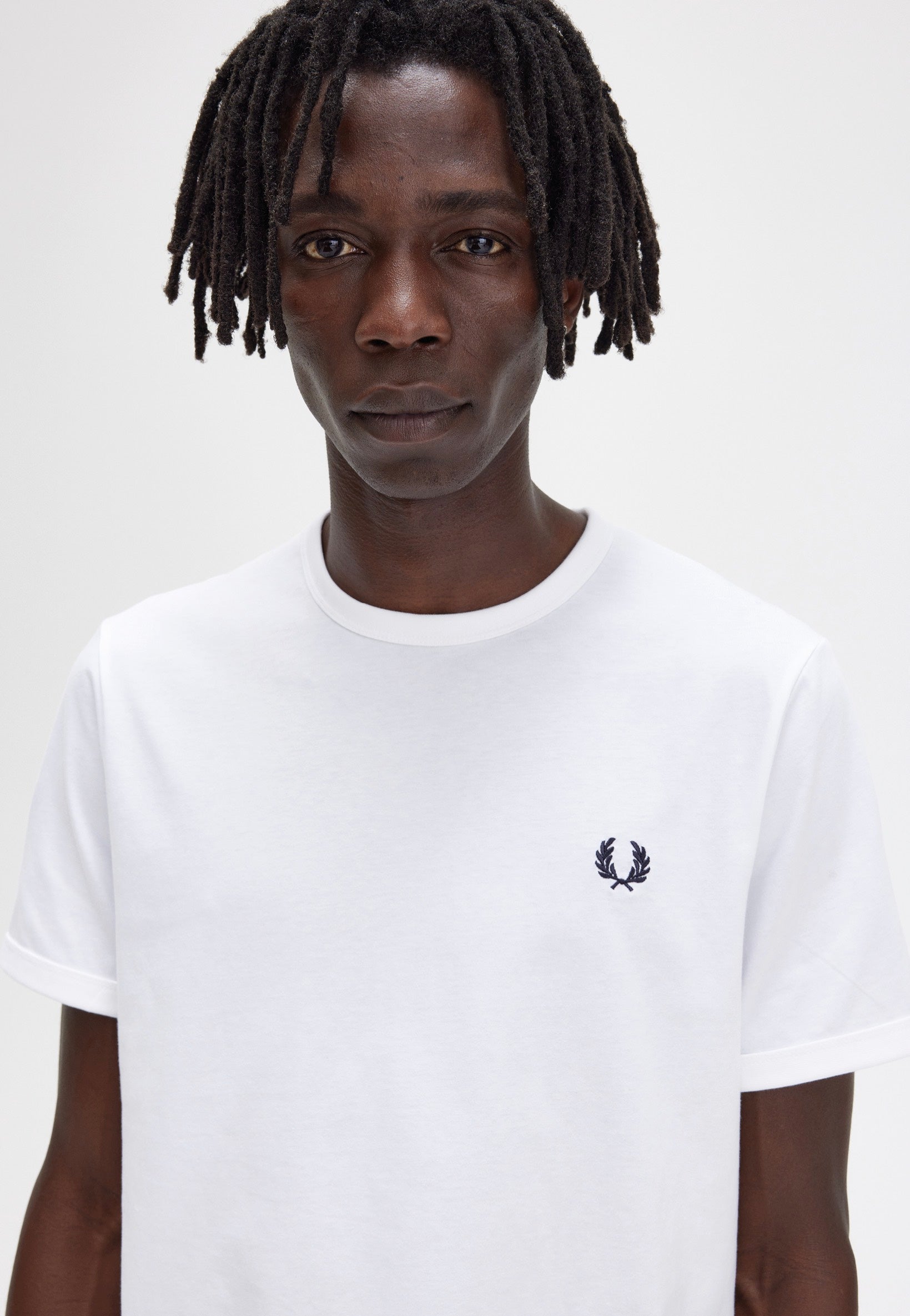 Fred Perry - Ringer White - T-Shirt | Men-Image
