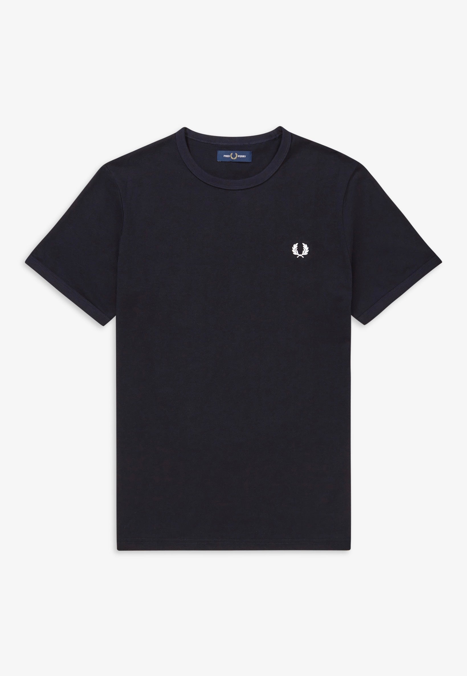 Fred Perry - Ringer Navy - T-Shirt | Men-Image