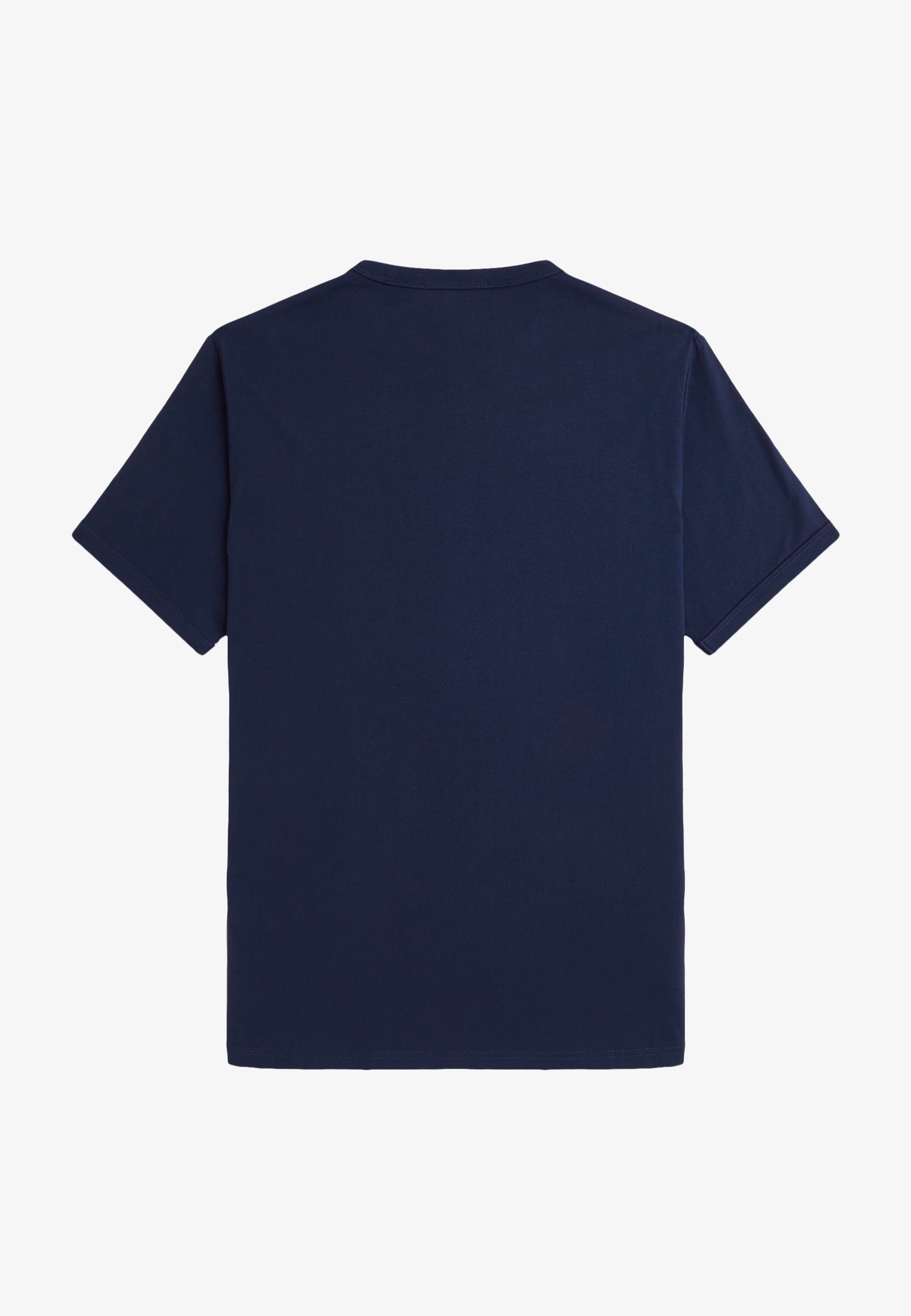 Fred Perry - Ringer Tennis Blue - T-Shirt | Men-Image