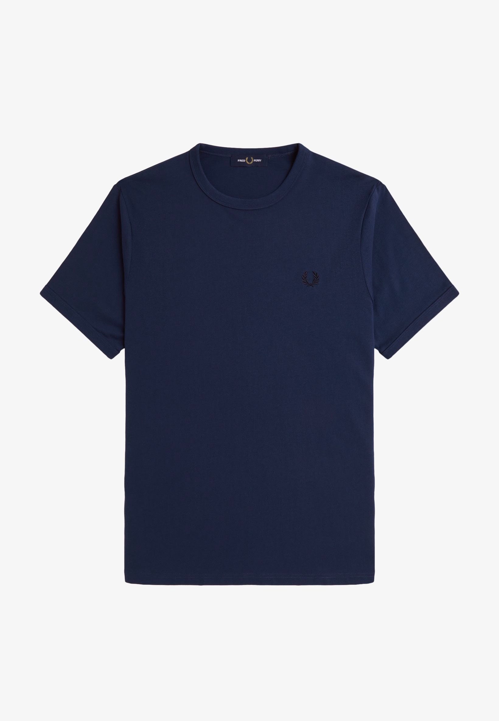 Fred Perry - Ringer Tennis Blue - T-Shirt | Men-Image