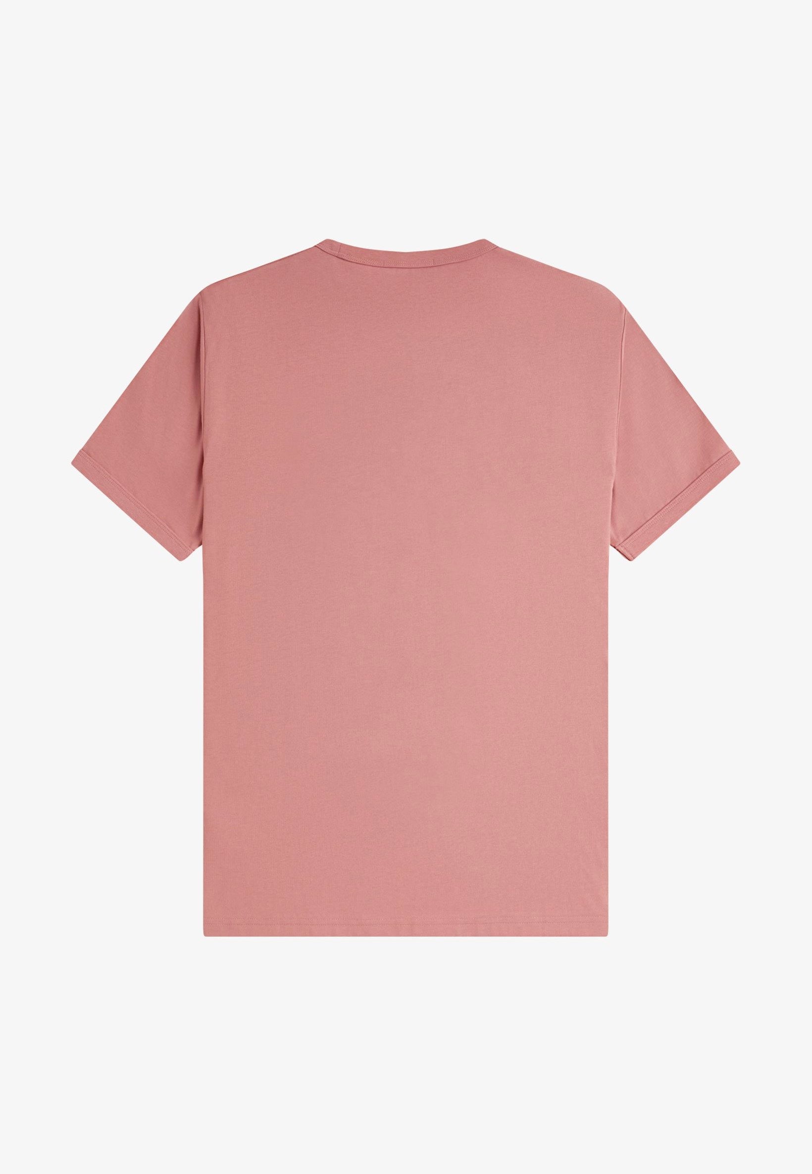 Fred Perry - Ringer Putty Pink - T-Shirt | Men-Image