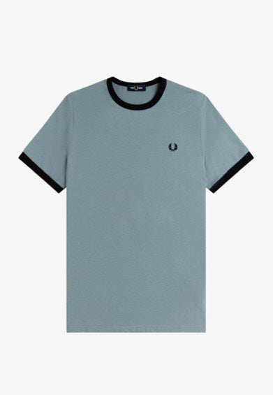Fred Perry - Ringer Stockport Blue/Navy - T-Shirt | Men-Image