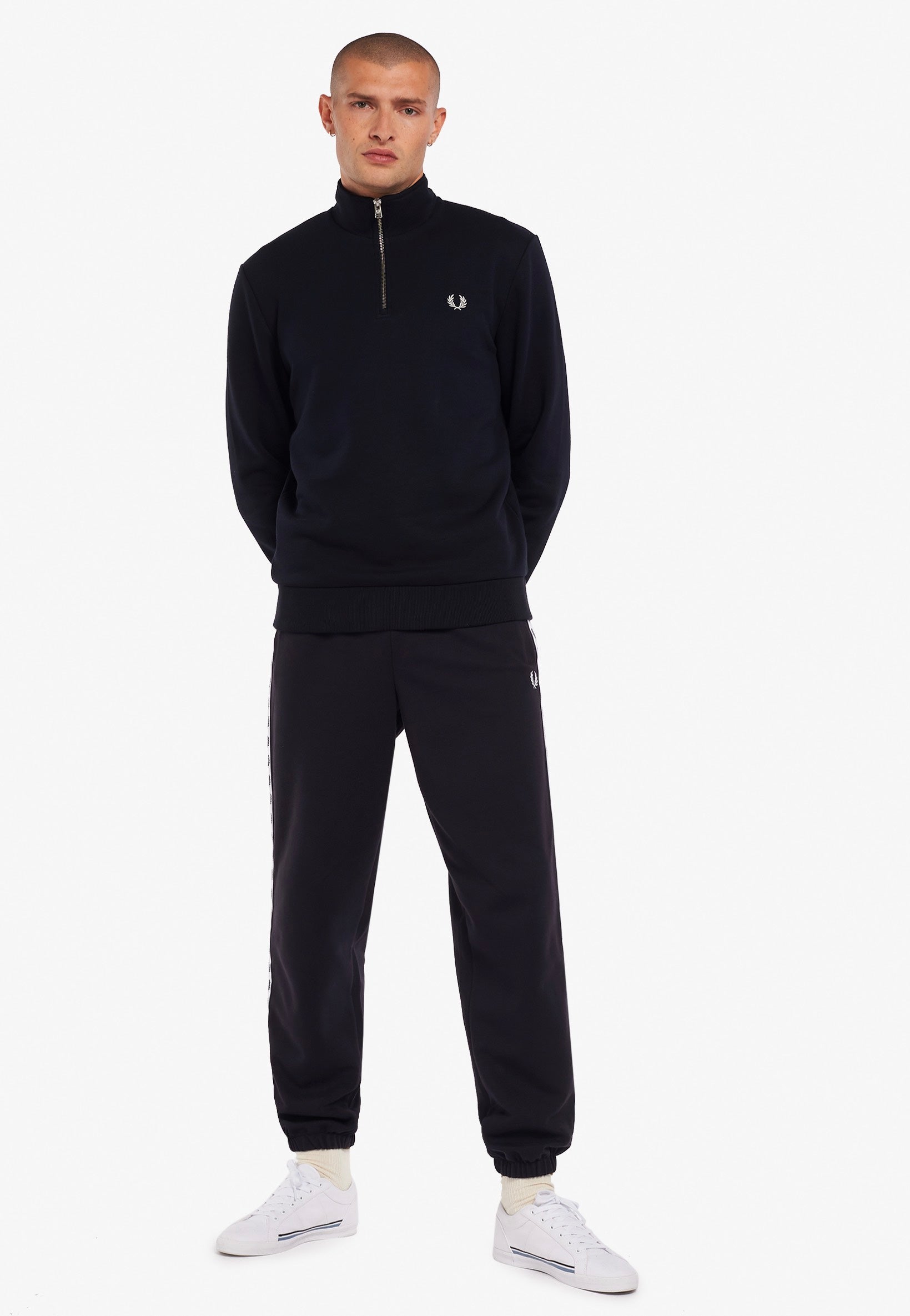 Fred Perry - Half Zip Navy - Pullover | Men-Image