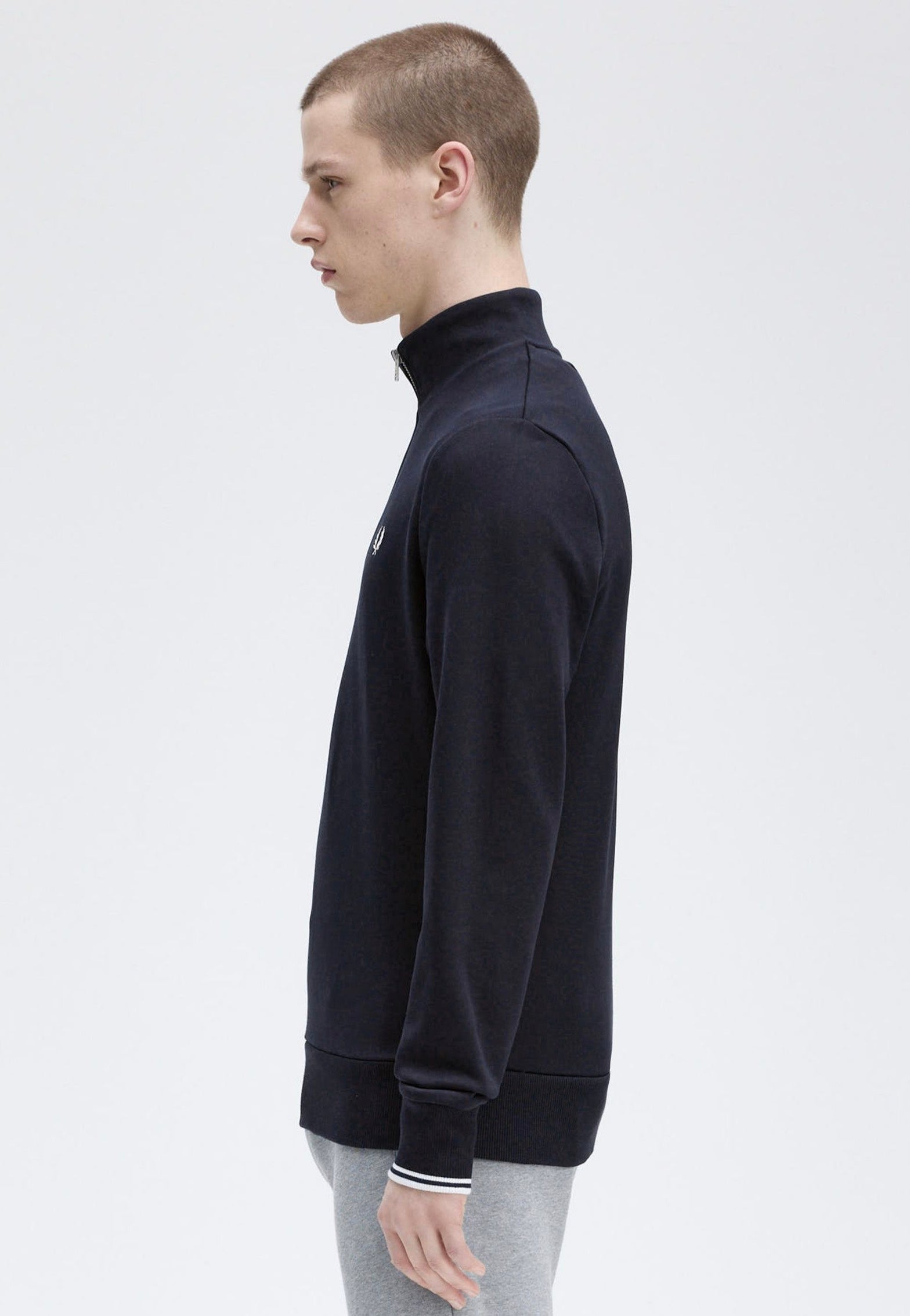 Fred Perry - Half Zip Navy - Pullover | Men-Image