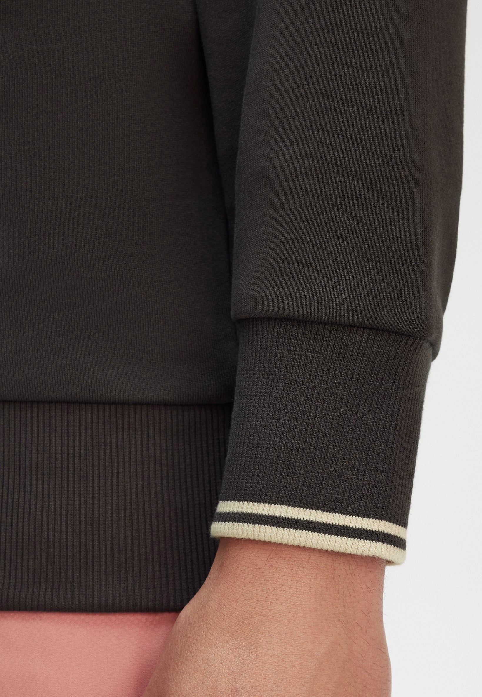 Fred Perry - Half Zip Anchor Grey/Oatmeal - Sweater | Men-Image