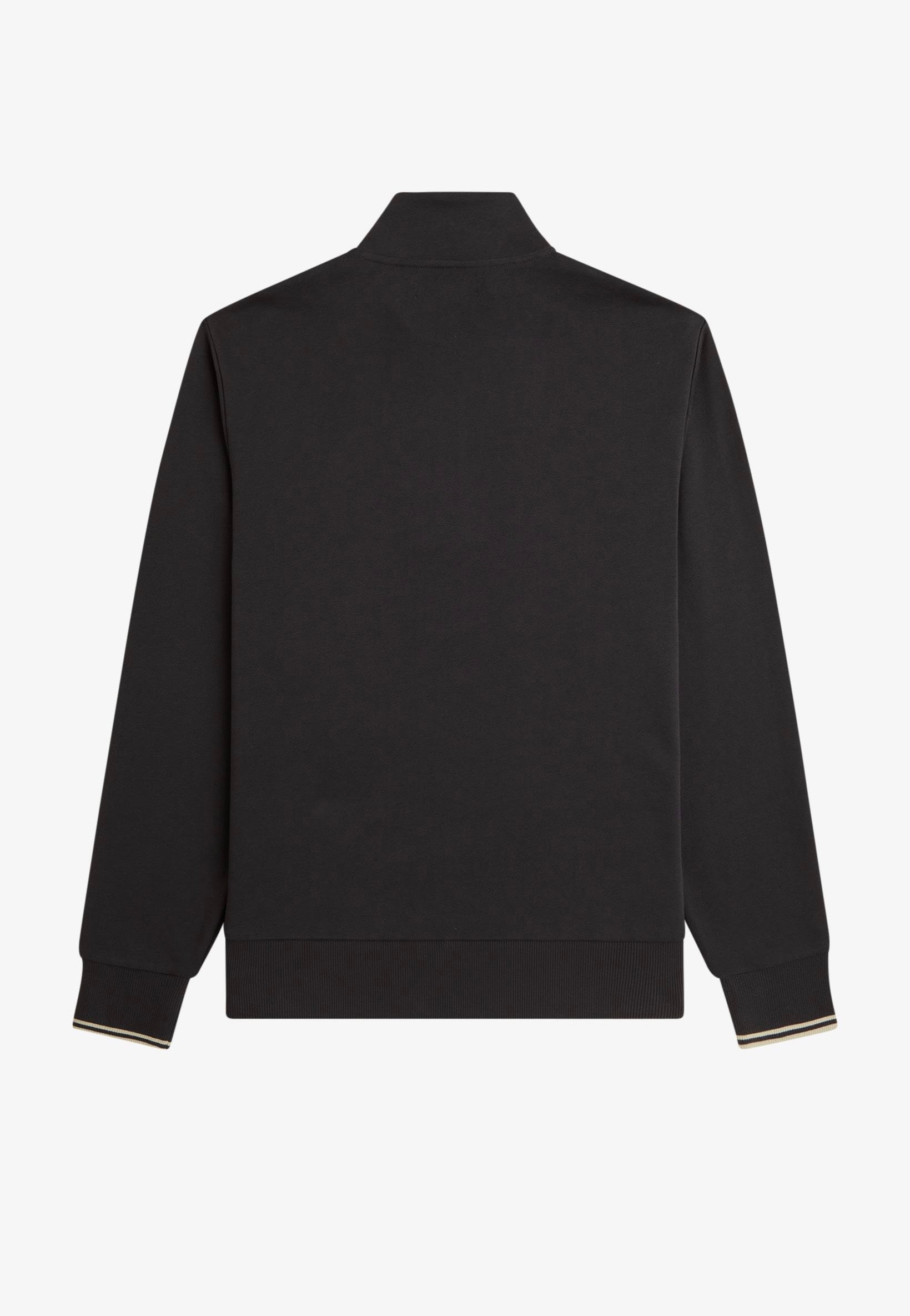 Fred Perry - Half Zip Anchor Grey/Oatmeal - Sweater | Men-Image