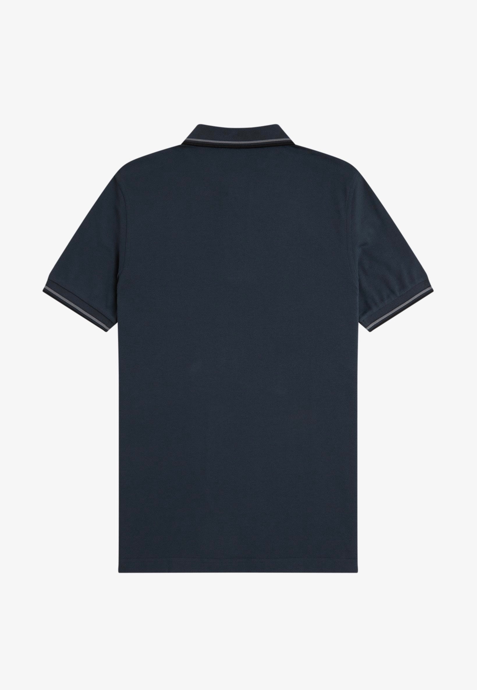 Fred Perry - Twin Tipped Dark Airforce/Stockport Blue/Black - Polo | Men-Image