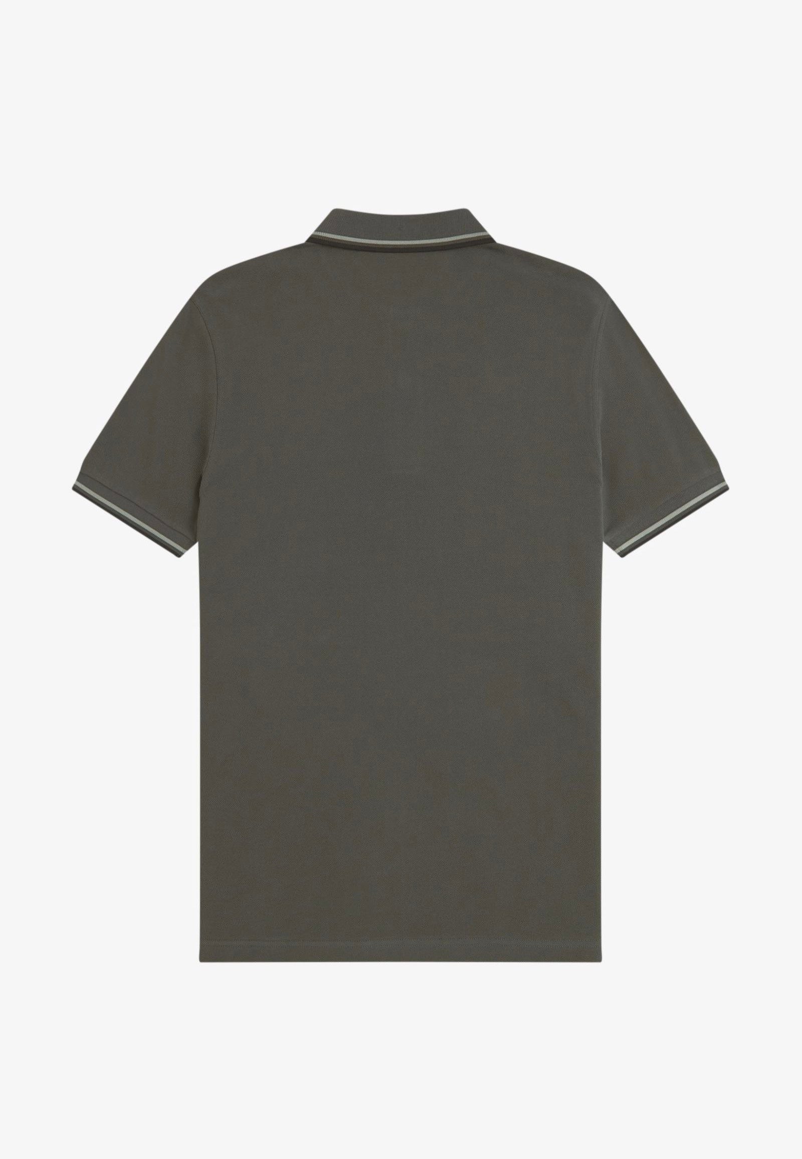 Fred Perry - Twin Tipped Field Green/Seagrass/Black - Polo | Men-Image