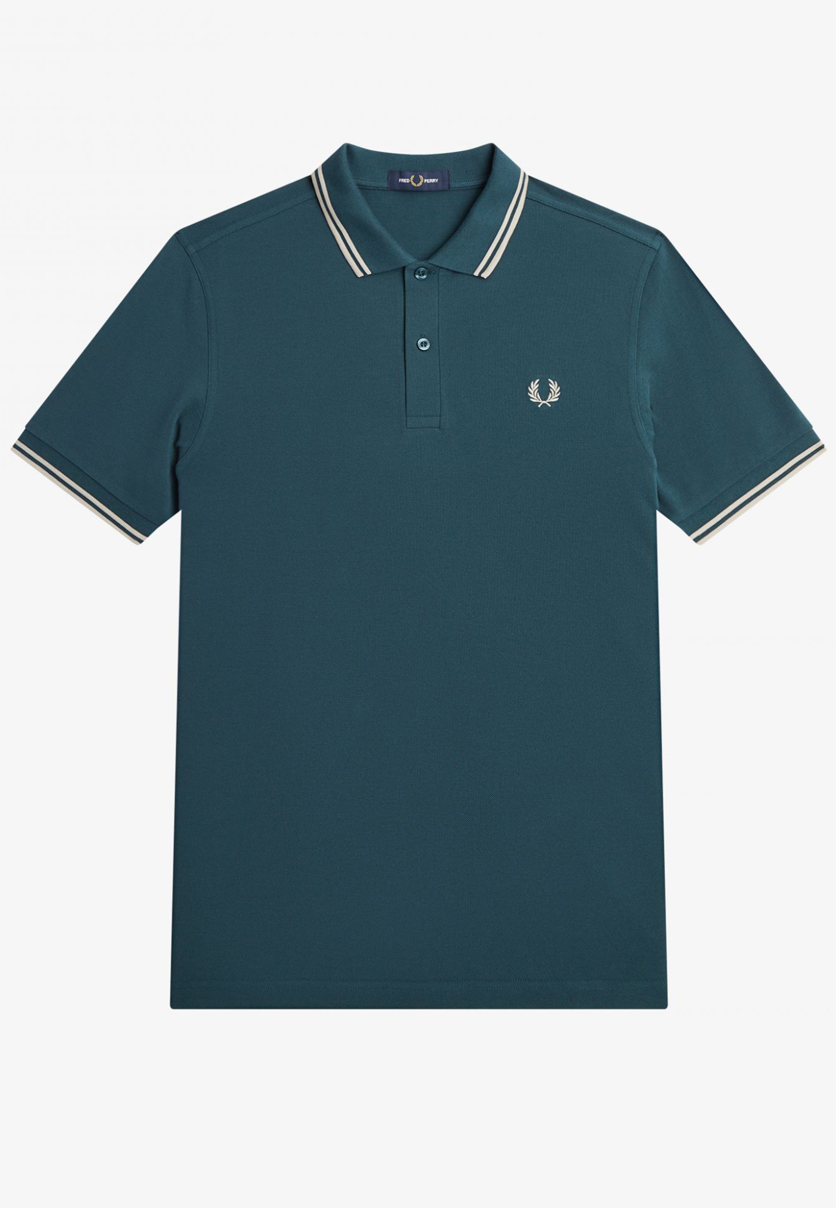 Fred Perry - Twin Tipped Petrol Blue - Polo | Men-Image