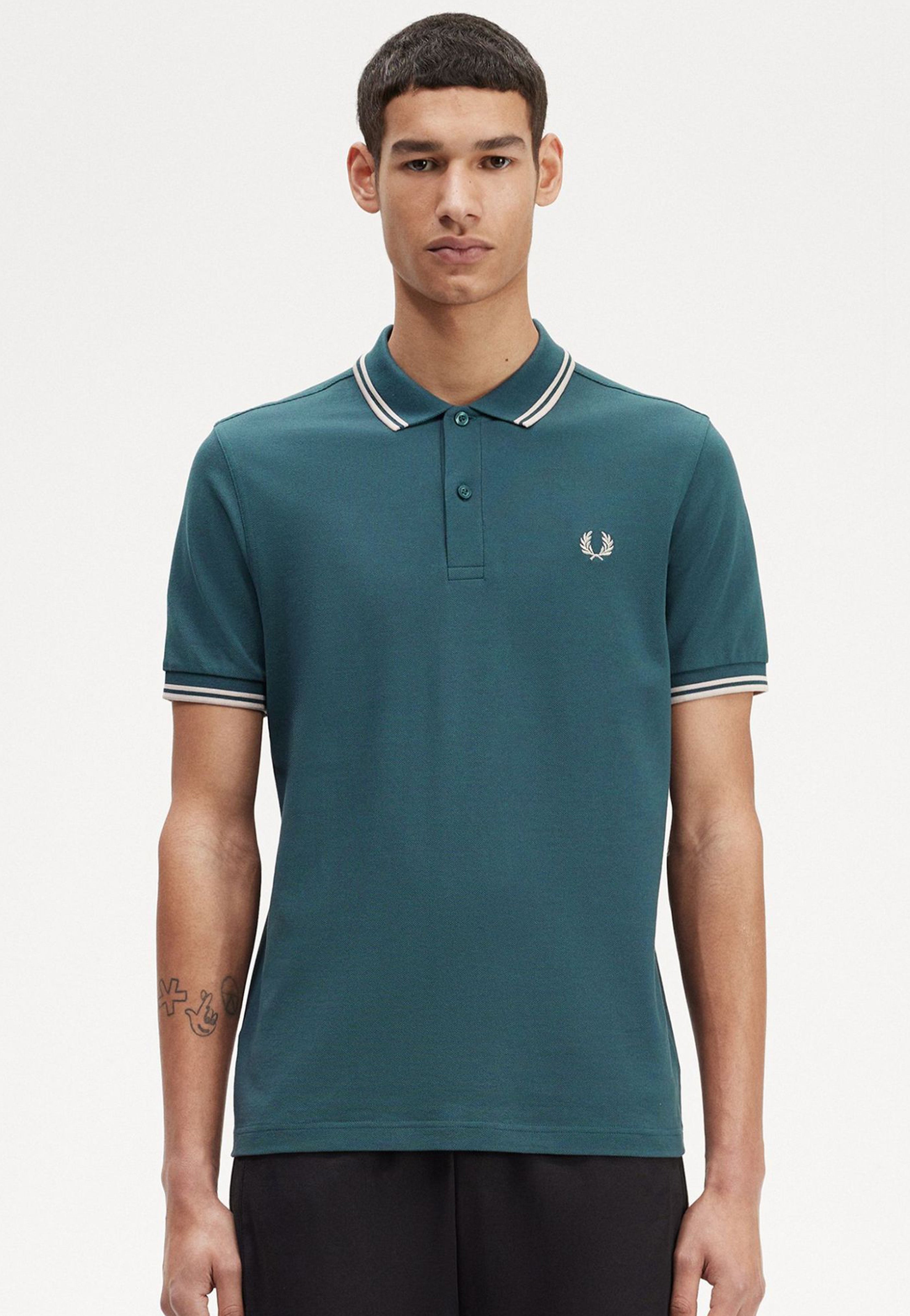 Fred Perry - Twin Tipped Petrol Blue - Polo | Men-Image
