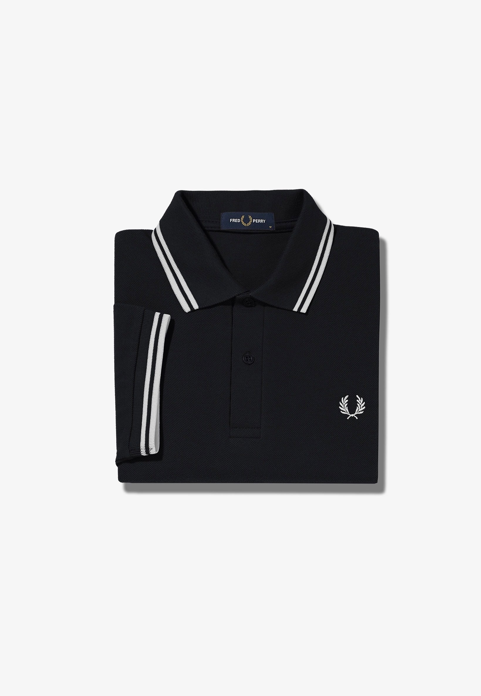 Fred Perry - Twin Tipped Fred Perry Black - Polo | Men-Image