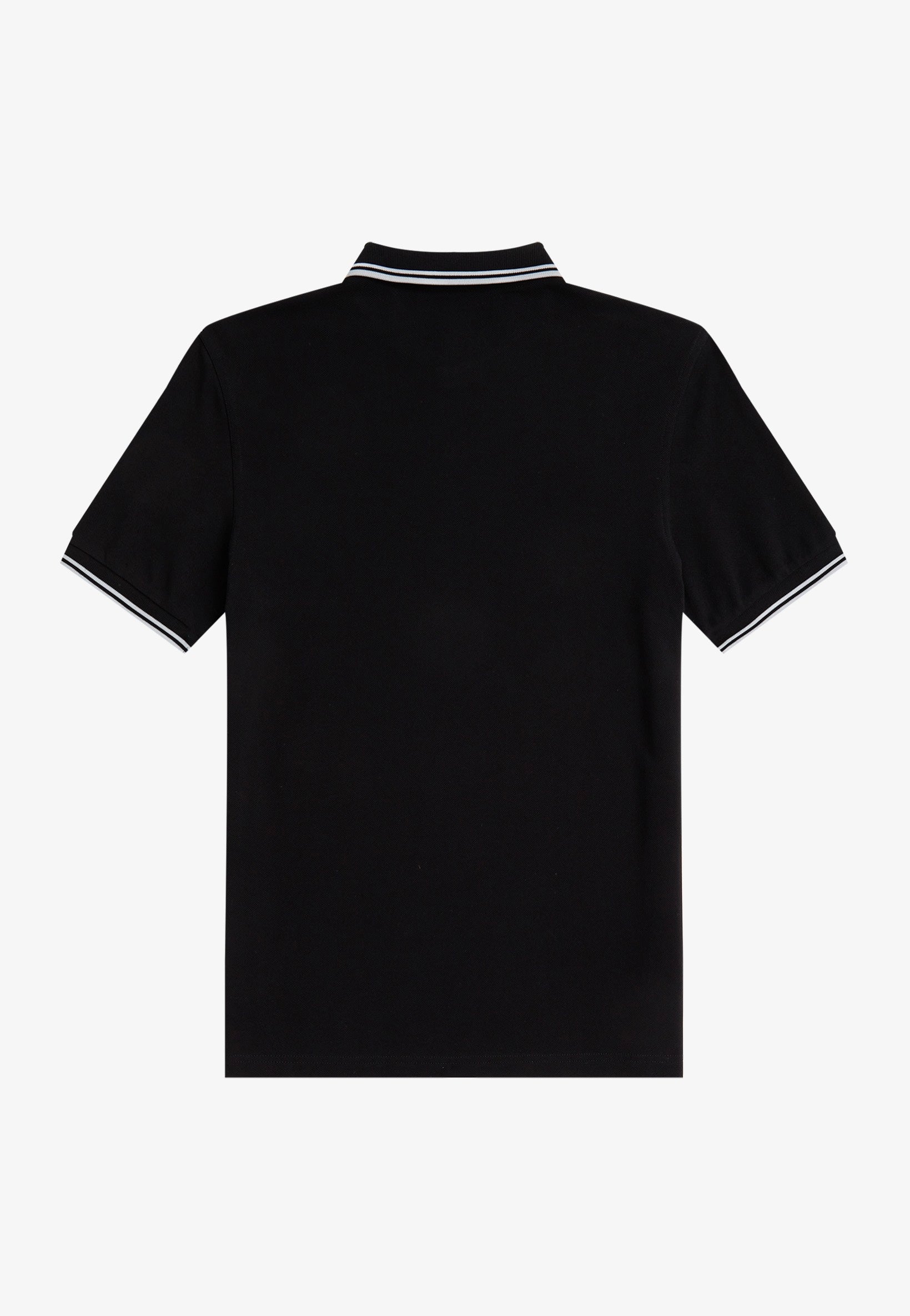 Fred Perry - Twin Tipped Fred Perry Black - Polo | Men-Image