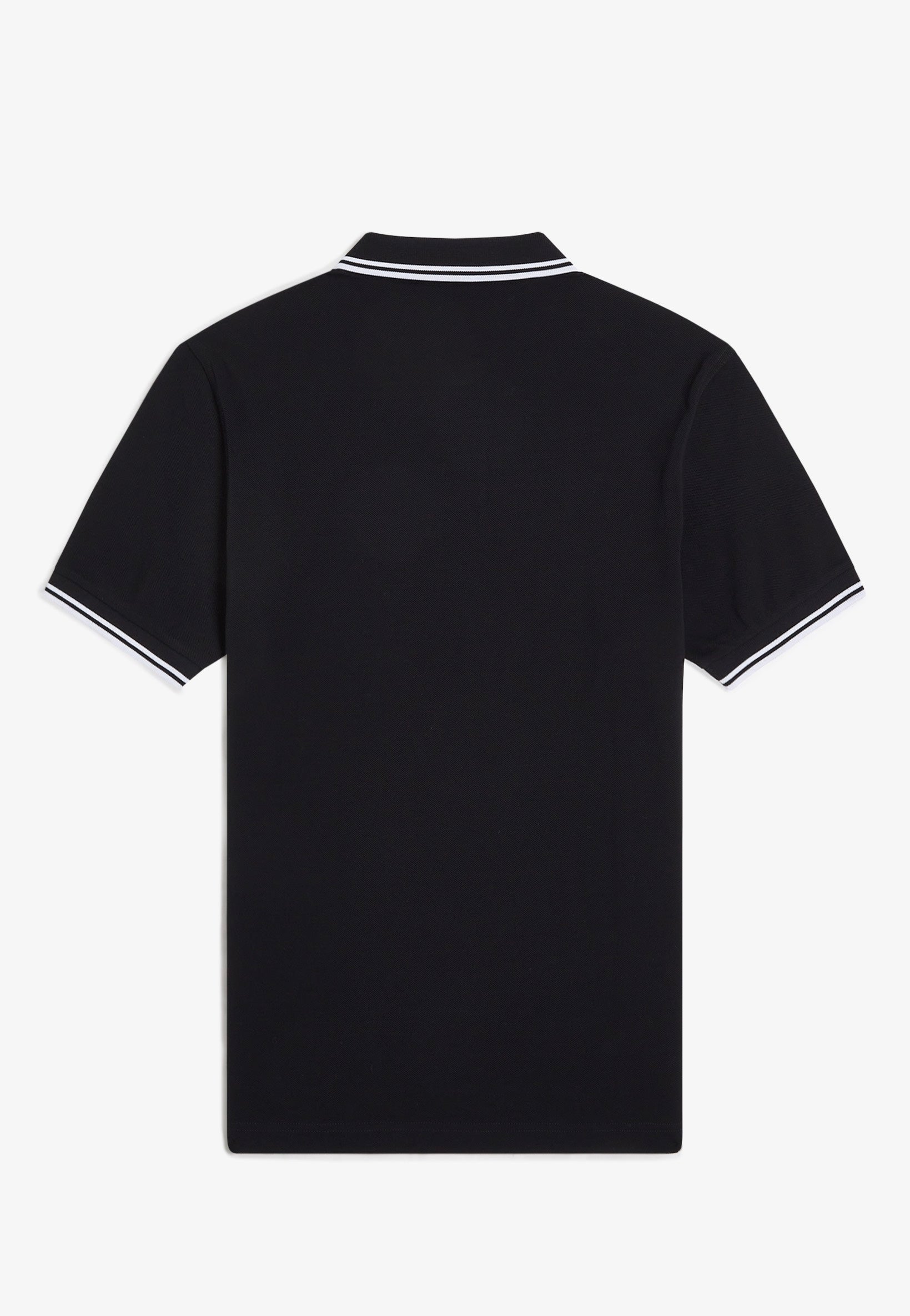Fred Perry - Twin Tipped Fred Perry Black - Polo | Men-Image