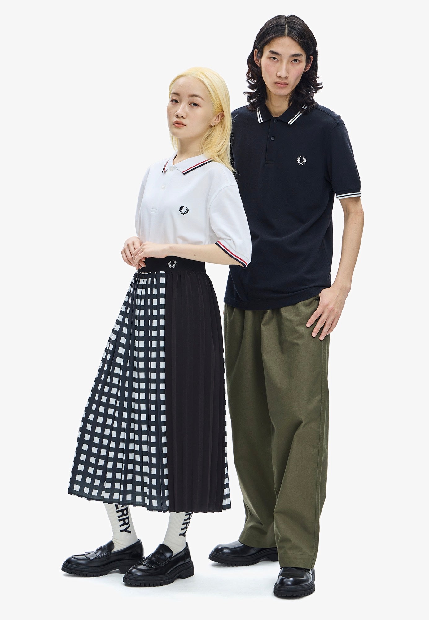 Fred Perry - Twin Tipped Fred Perry Black - Polo | Men-Image