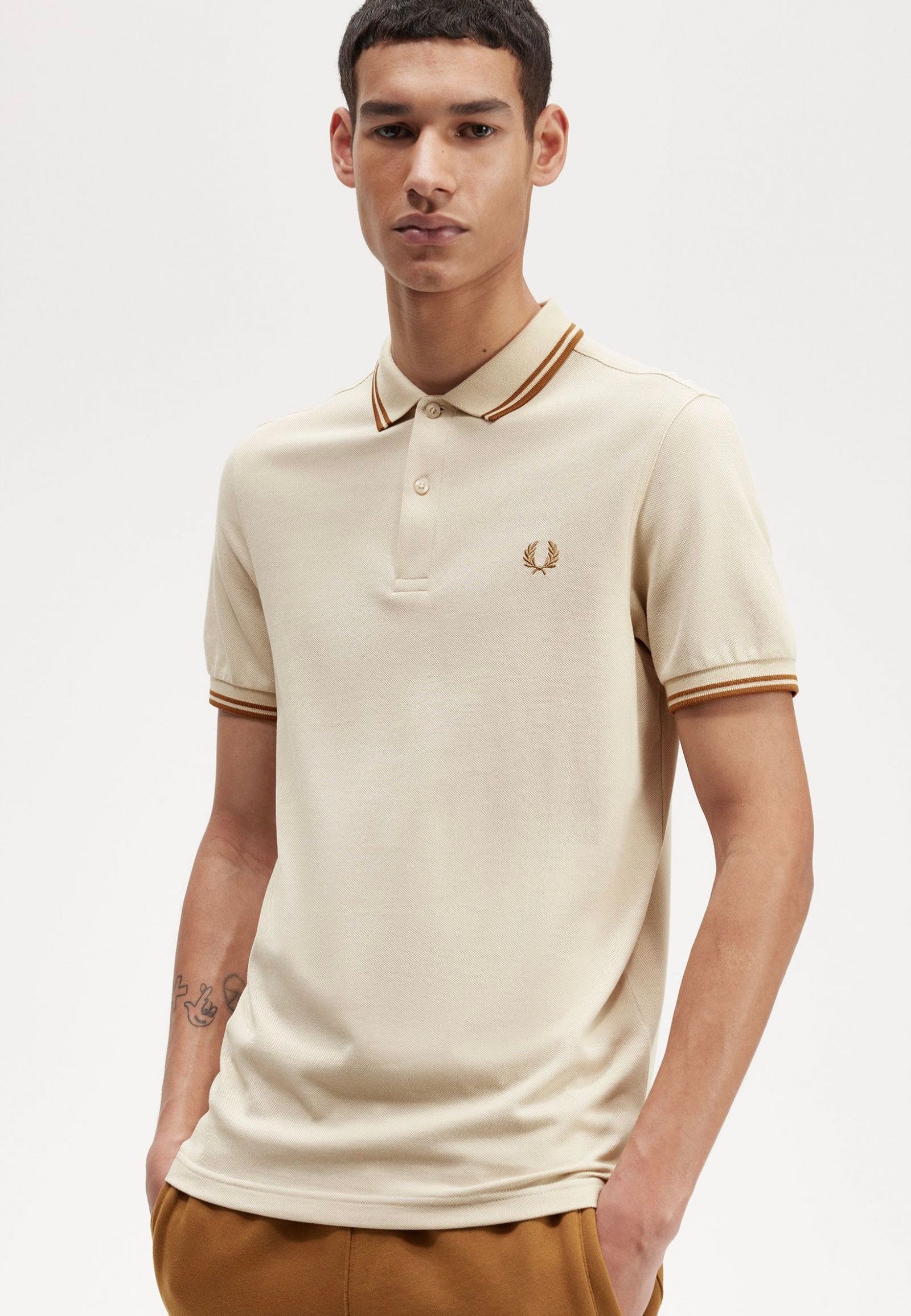 Fred Perry - Twin Tipped Oatmeal - Polo | Men-Image