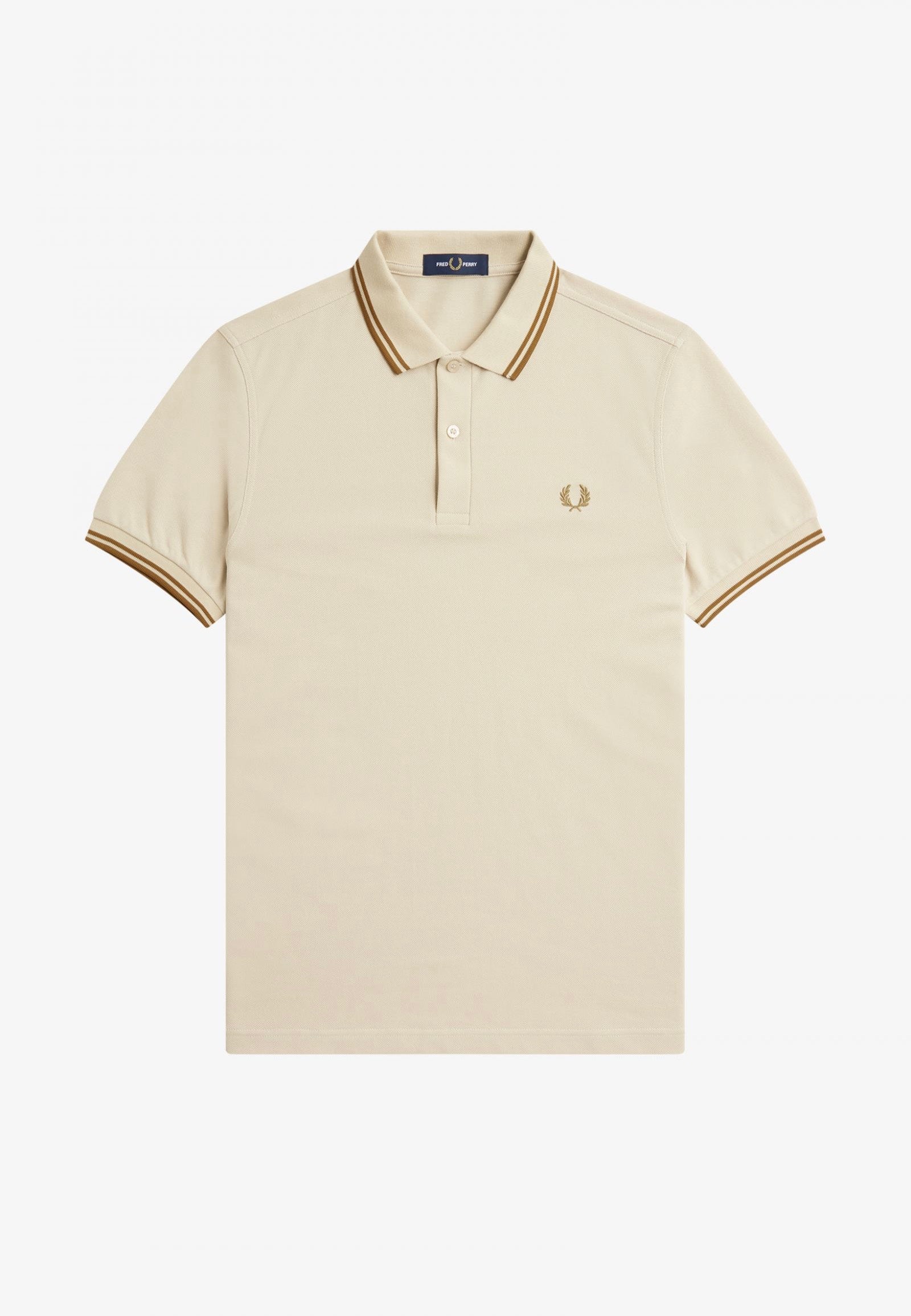 Fred Perry - Twin Tipped Oatmeal - Polo | Men-Image