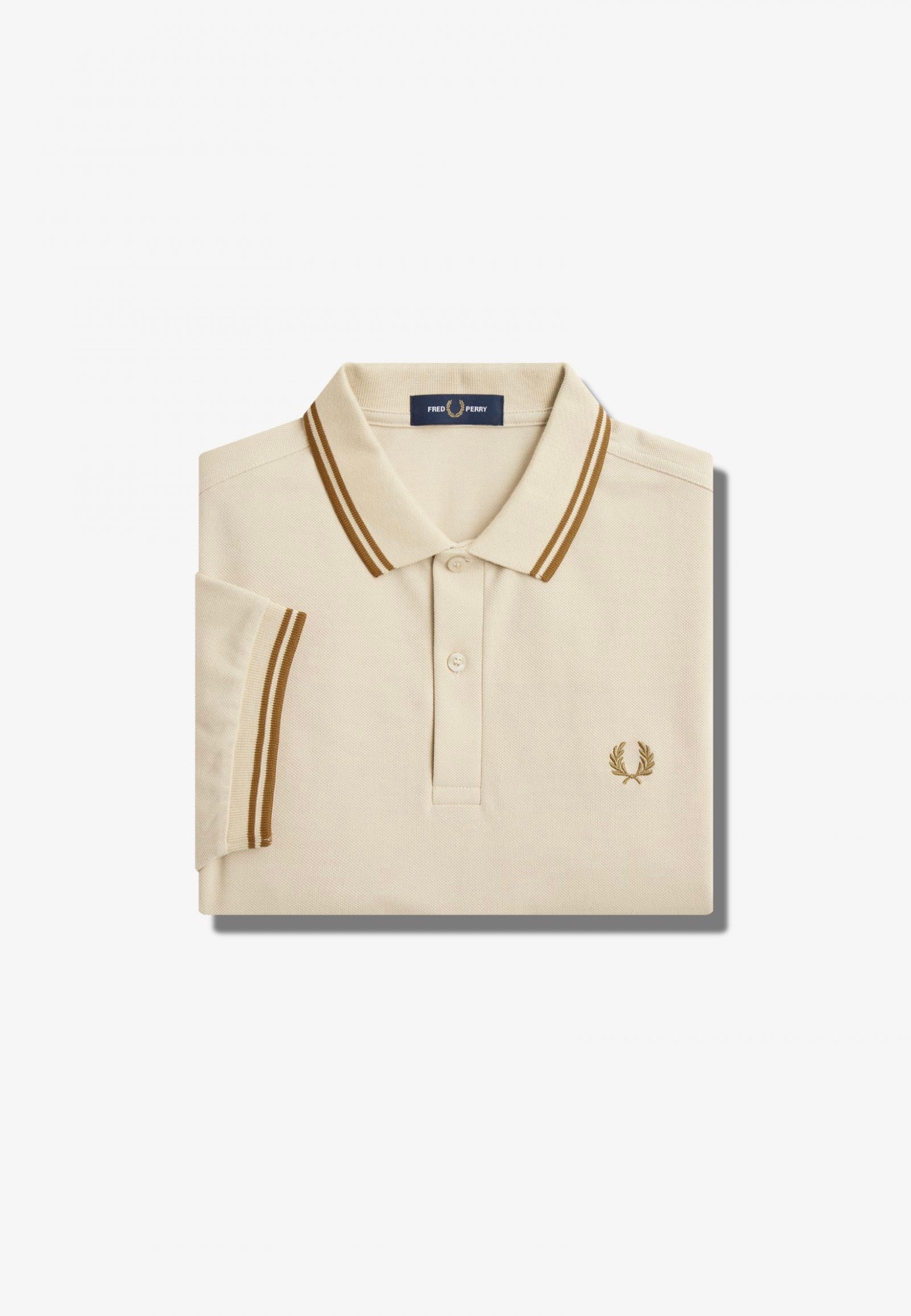 Fred Perry - Twin Tipped Oatmeal - Polo | Men-Image