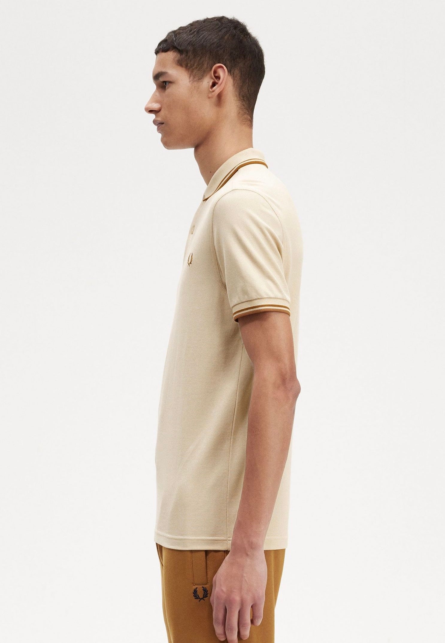 Fred Perry - Twin Tipped Oatmeal - Polo | Men-Image
