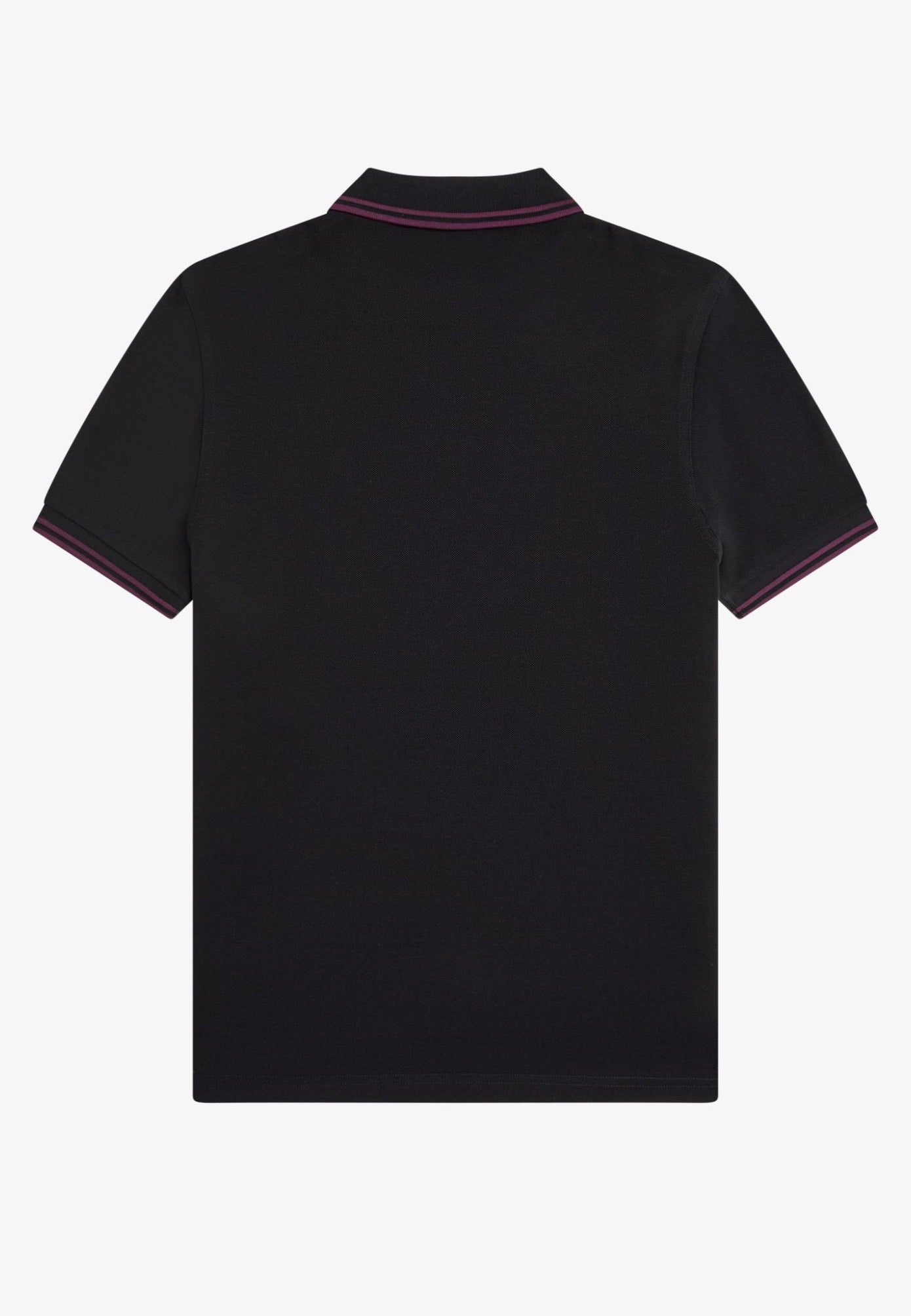 Fred Perry - Twin Tipped Black/Plum/Plum - Polo | Men-Image