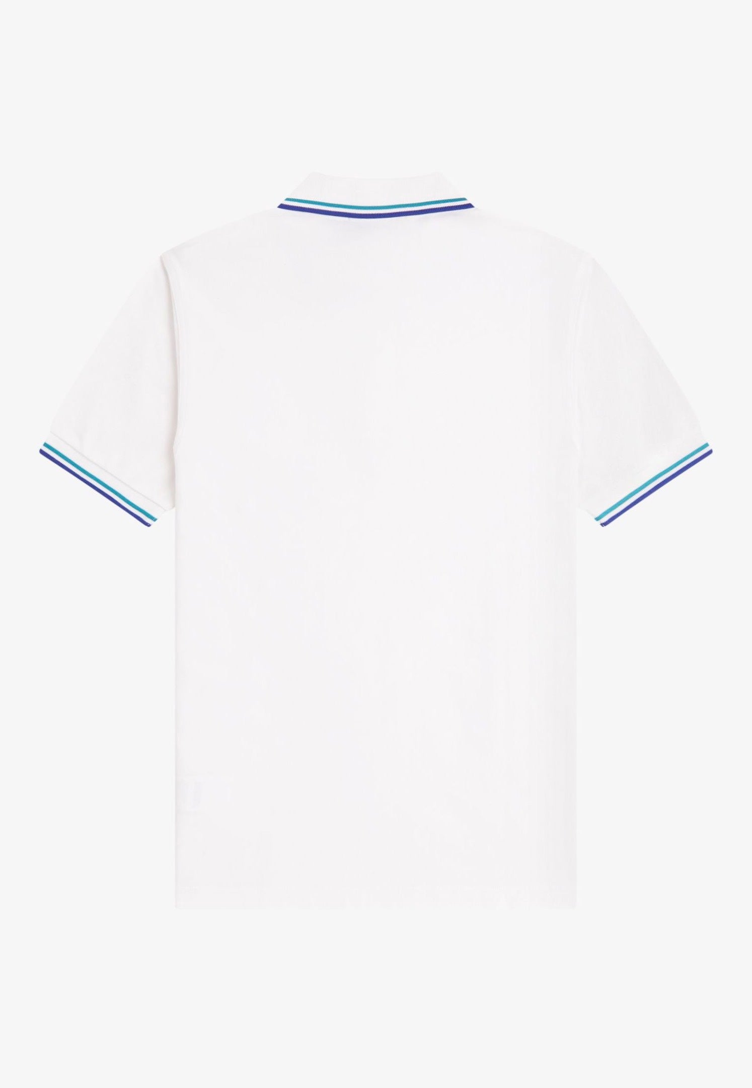 Fred Perry - Twin Tipped Snow White/Deep Mint/Soho Eclipse - Polo | Men-Image