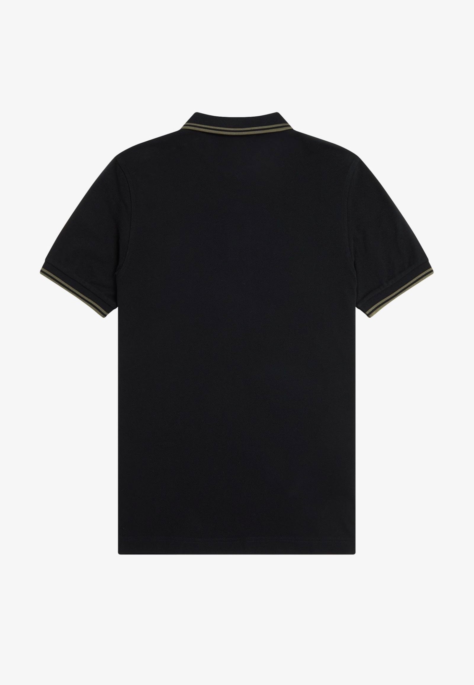 Fred Perry - The Twin Tipped Black/Lr Wgre - Polo | Men-Image