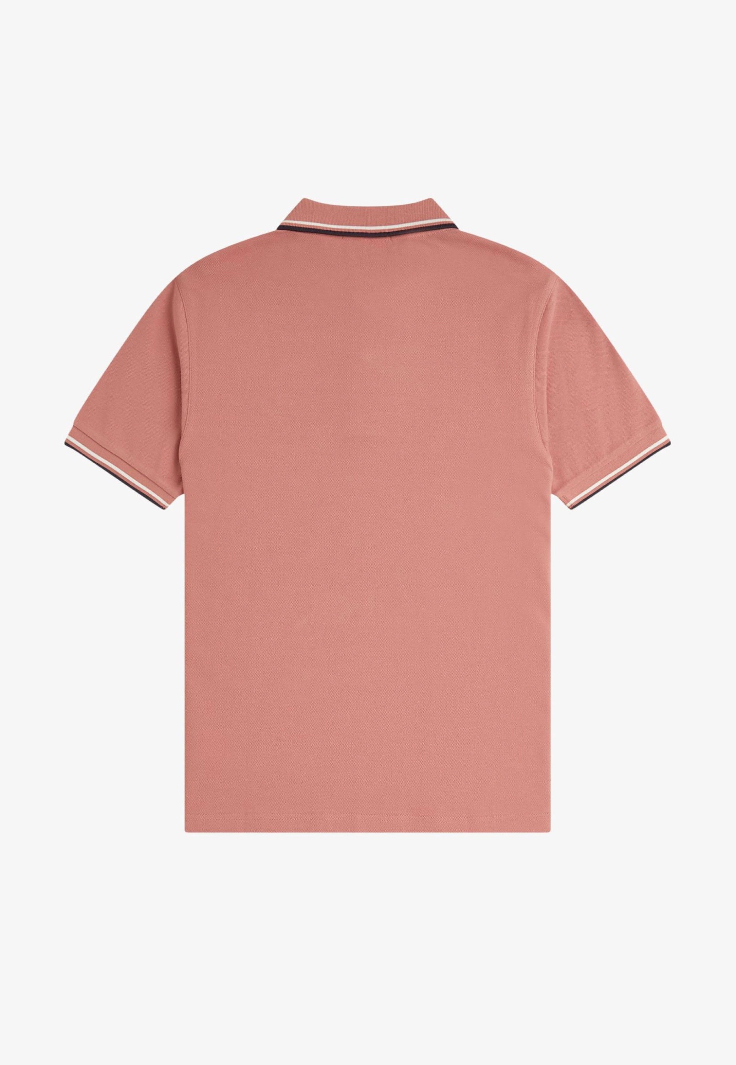 Fred Perry - Twin Tipped Puttypink/Ecru/Navy - Polo | Men-Image