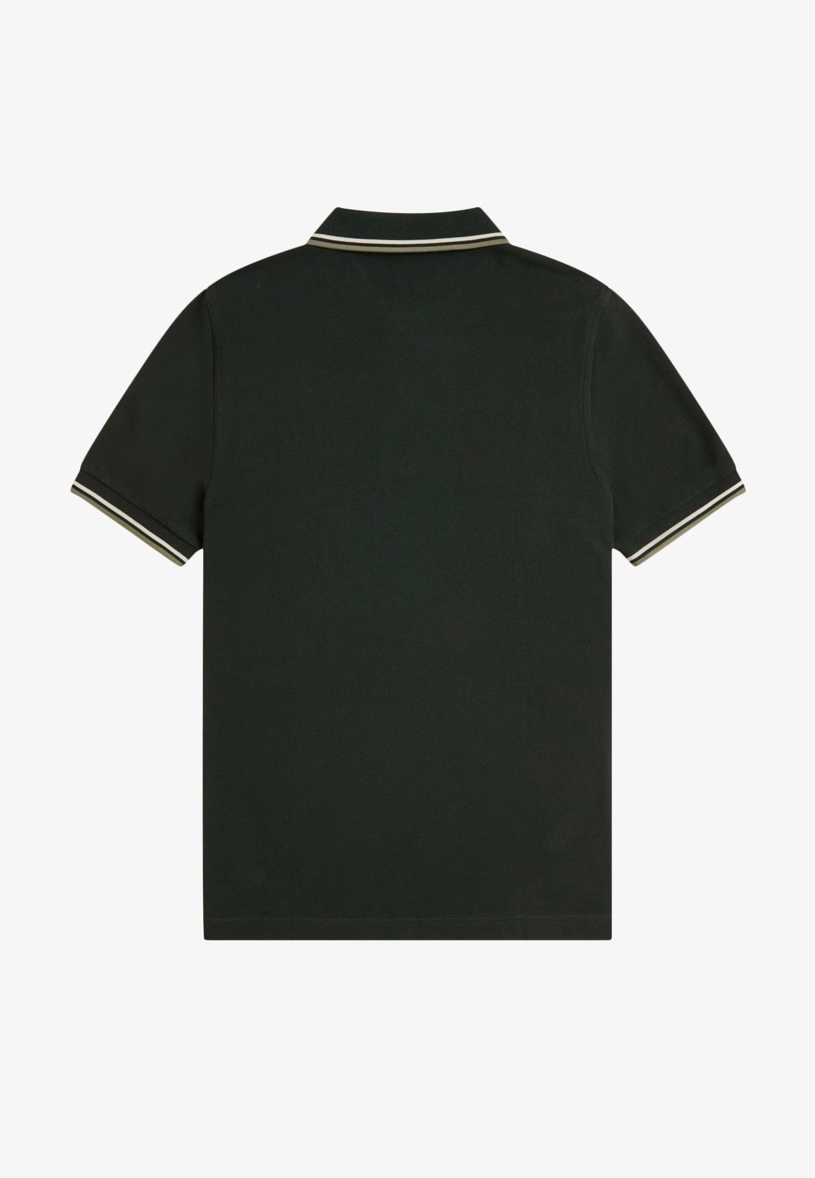 Fred Perry - Twin Tipped Night Green/Light Ecru/Olive Mint - Polo | Men-Image