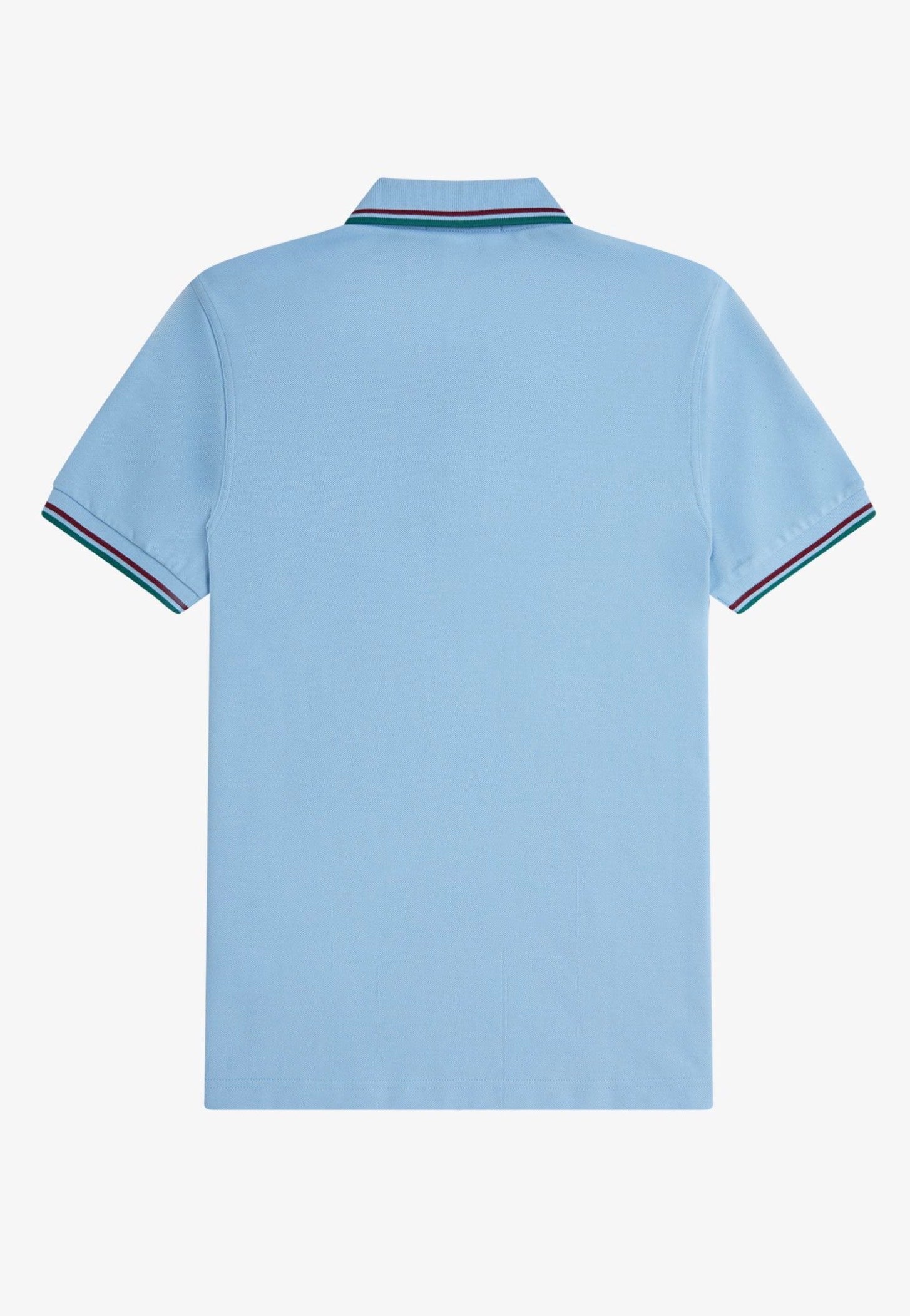 Fred Perry - Twin Tipped Track Blue/Burnt Red/Sport Green - Polo | Men-Image