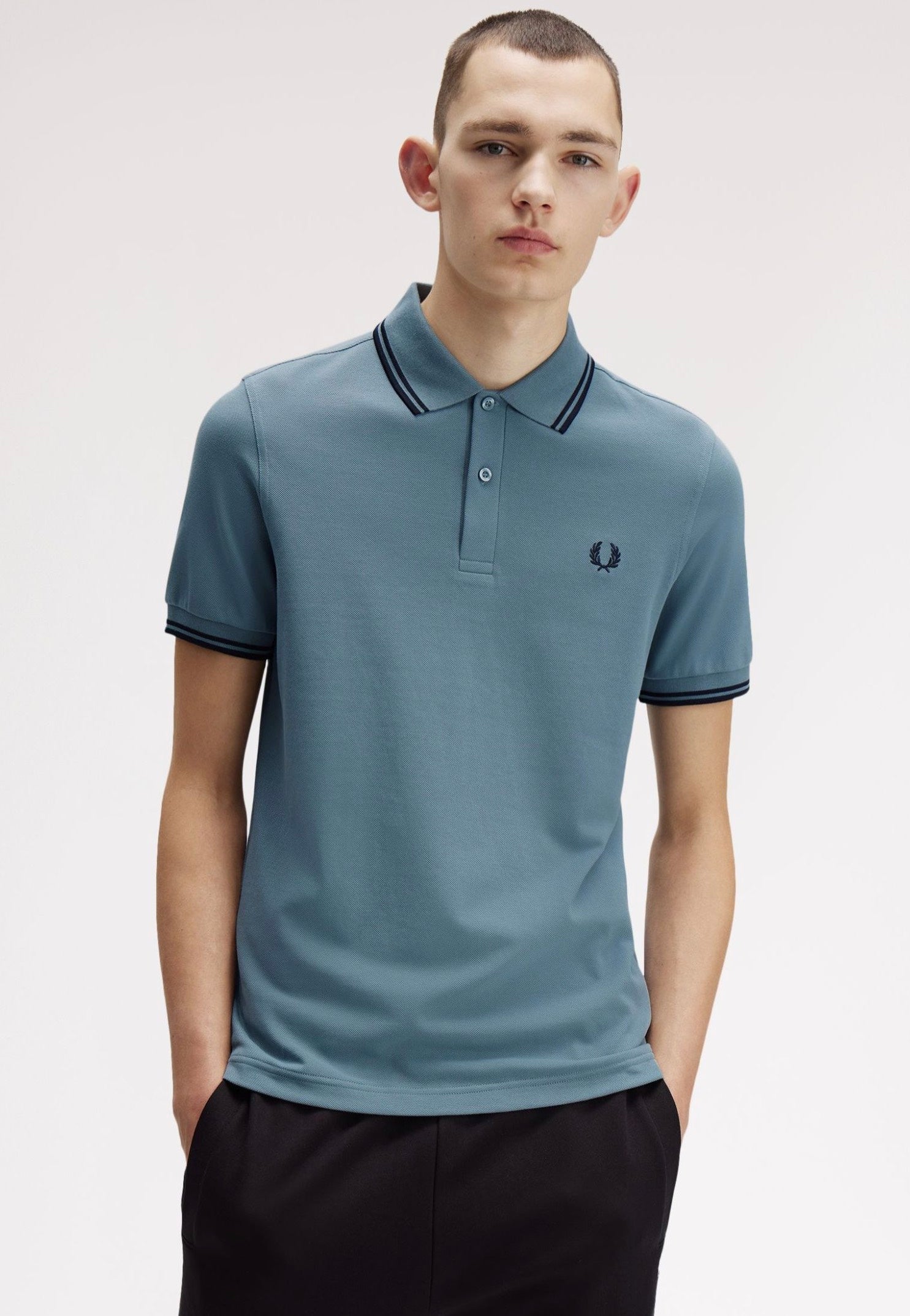 Fred Perry - Twin Tipped Stockportblue/Navy - Polo | Men-Image