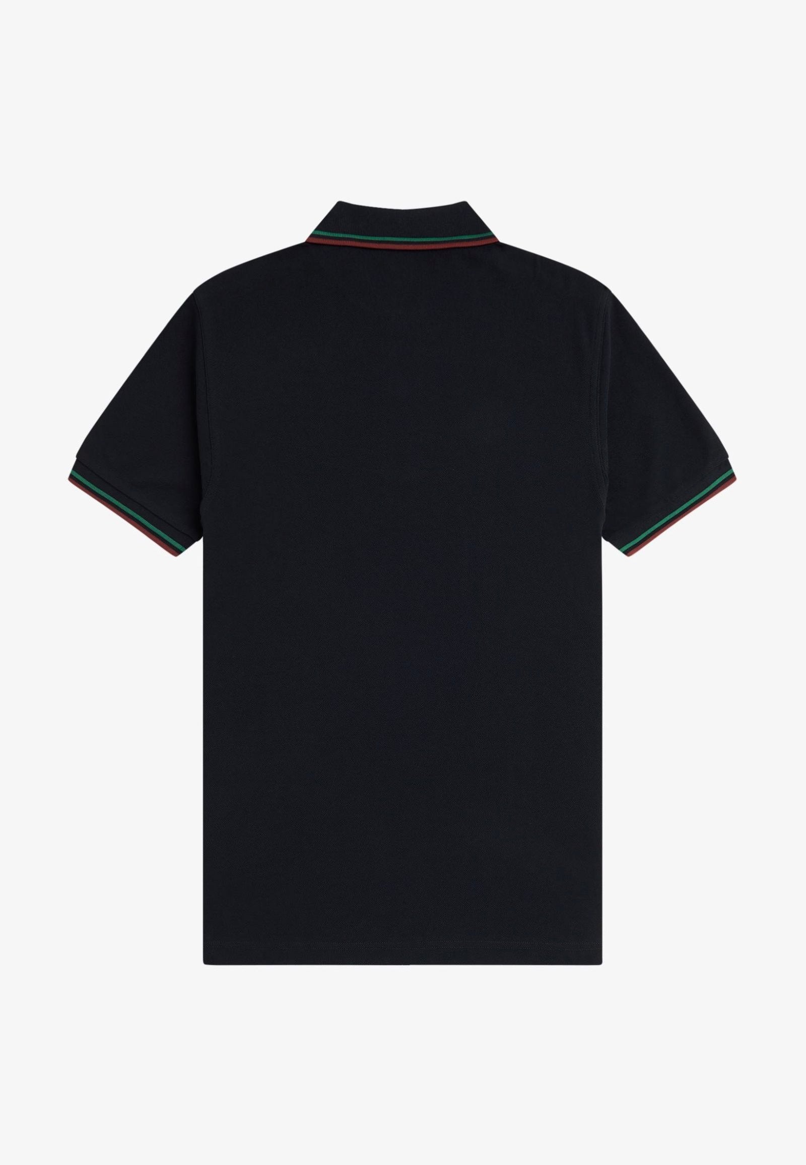 Fred Perry - Twin Tipped Navy/Sport Green/Burnt Red - Polo | Men-Image